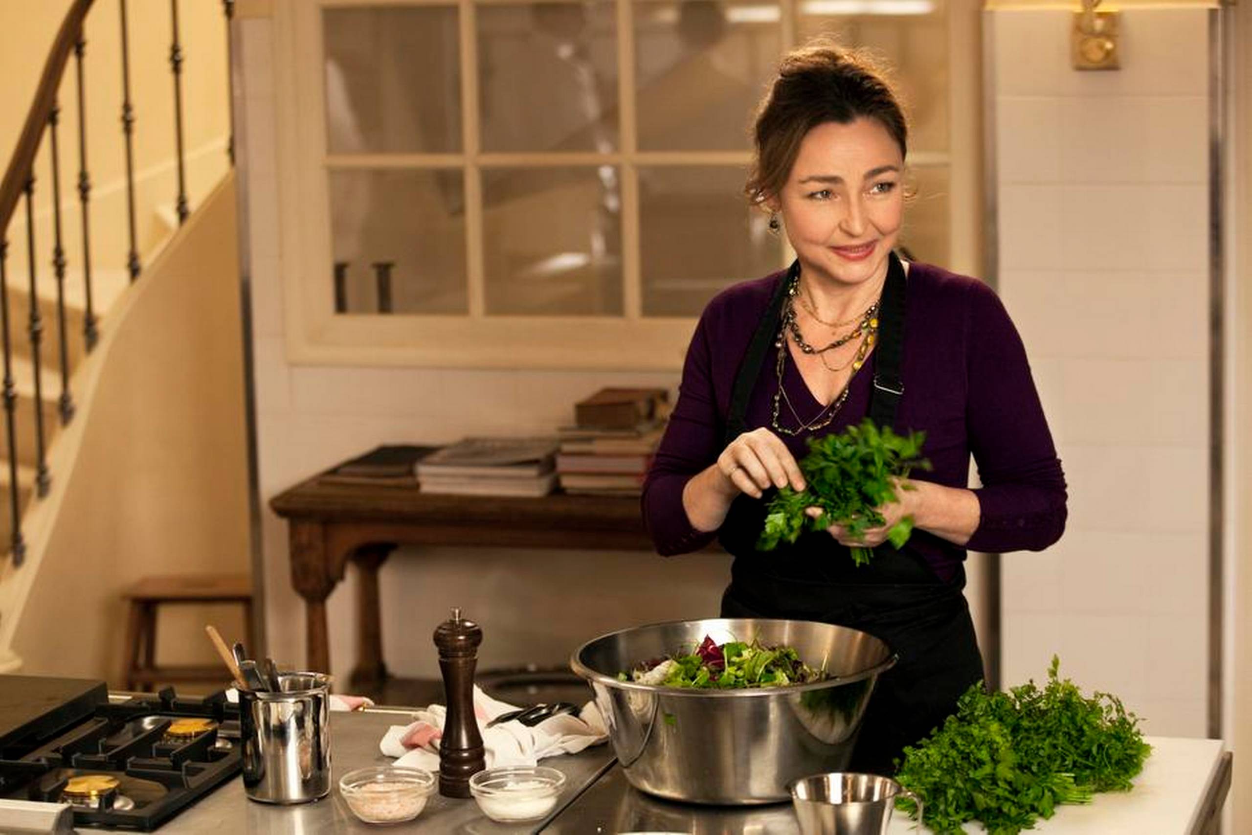 Catherine Frot i rollen som den stædige, stolte og sårbare kok fra landet. Foto: Scanbox
