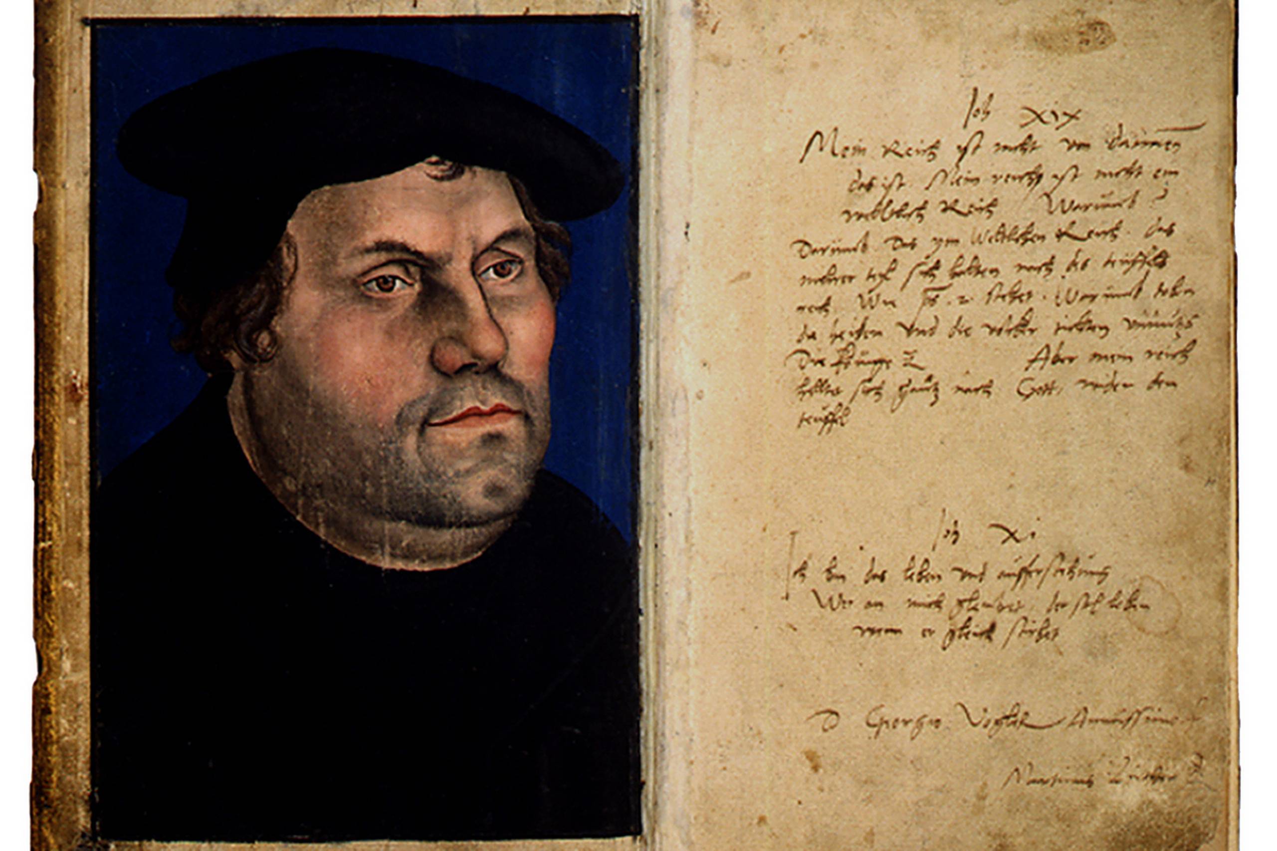 Martin Luthers teser. Foto: Deutsches Historiches Museum