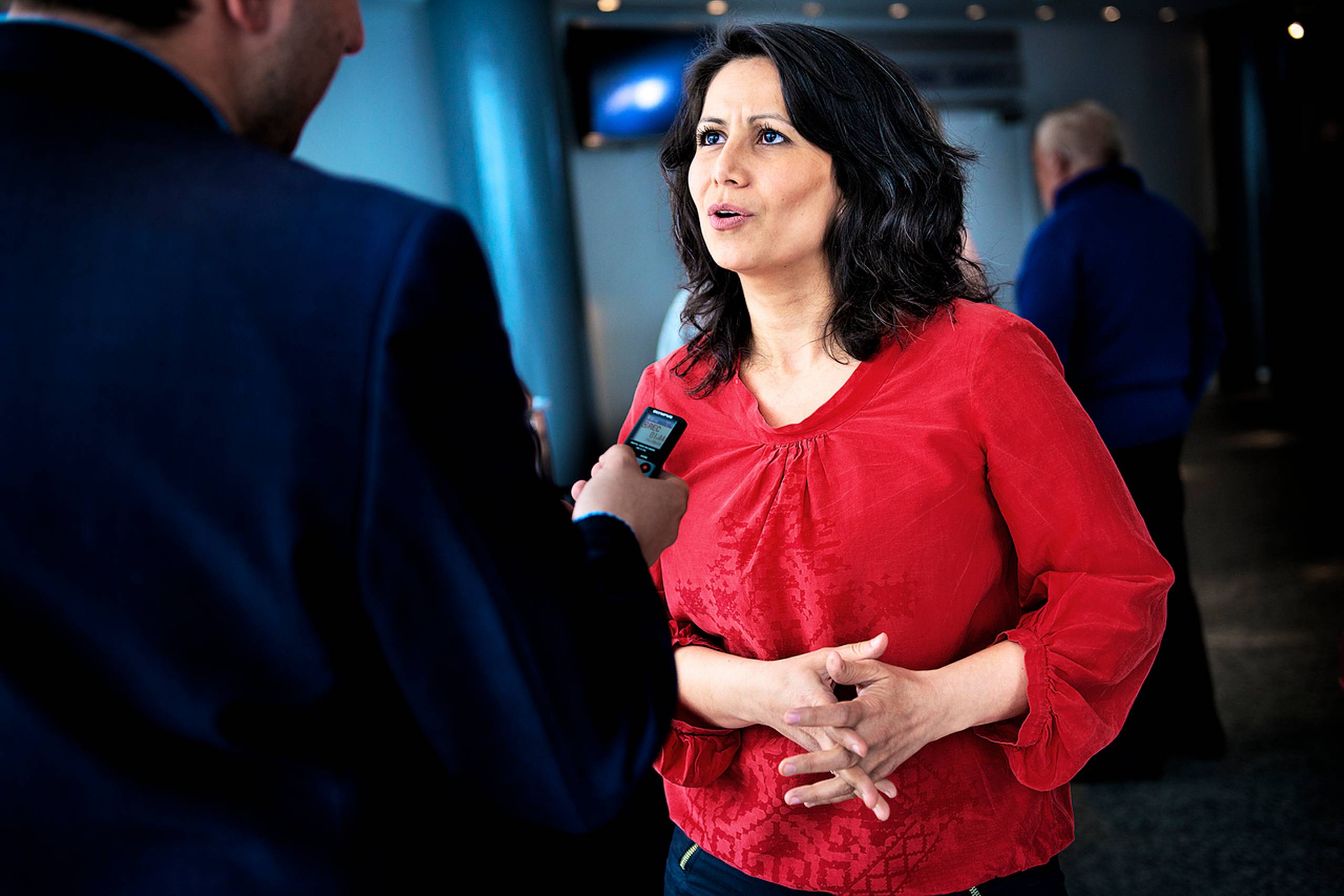 SF’s sundhedsordfører Özlem Cekic. Foto: Jakob Jørgensen/Polfoto