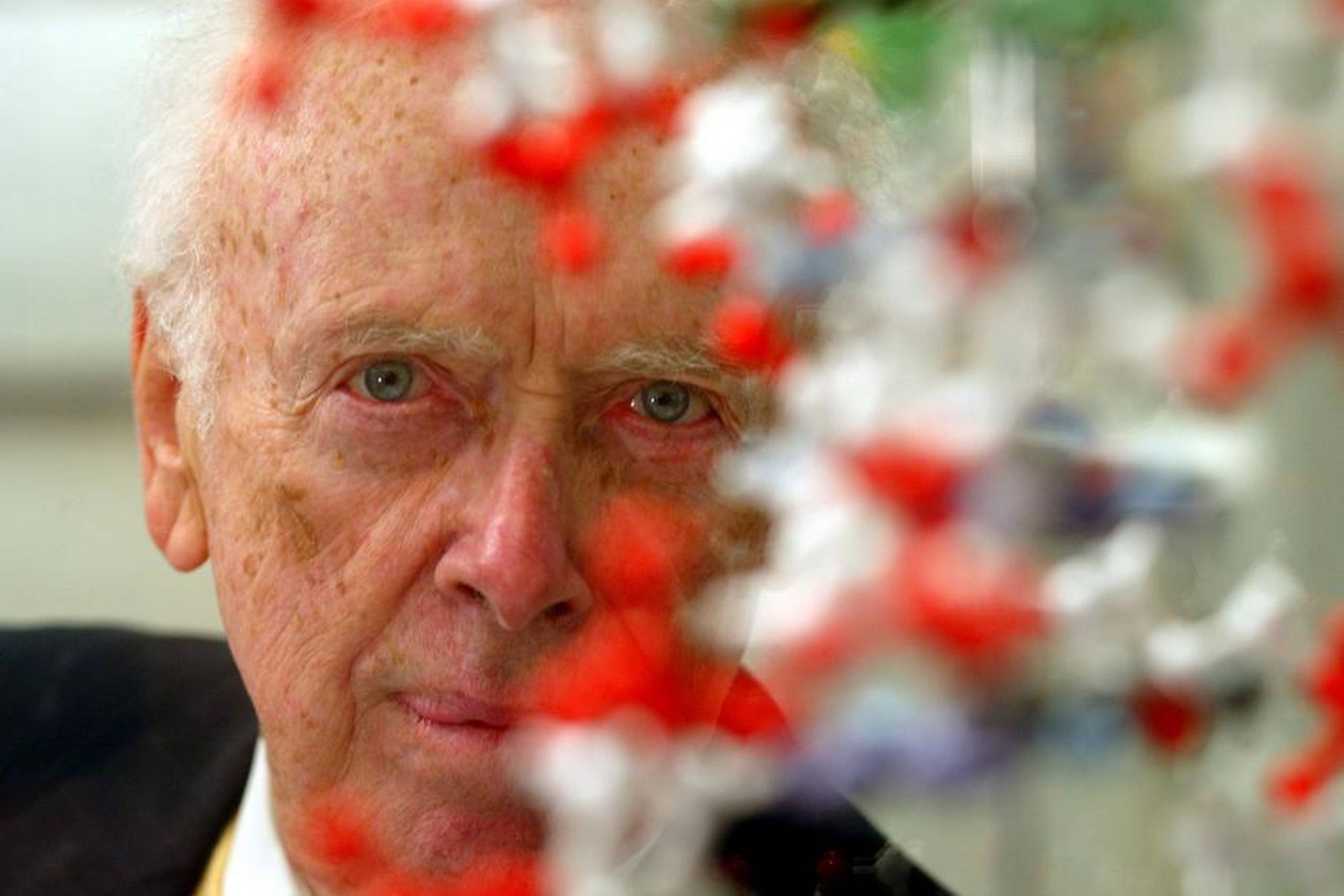 James Watson, dna’s fader, lever endnu og fortsatte med sin forskning i dna i mange år efter, at han første gang kom med sin beskrivelse af det, der også kaldes livets byggesten. Foto: Markus Schreiber/AP