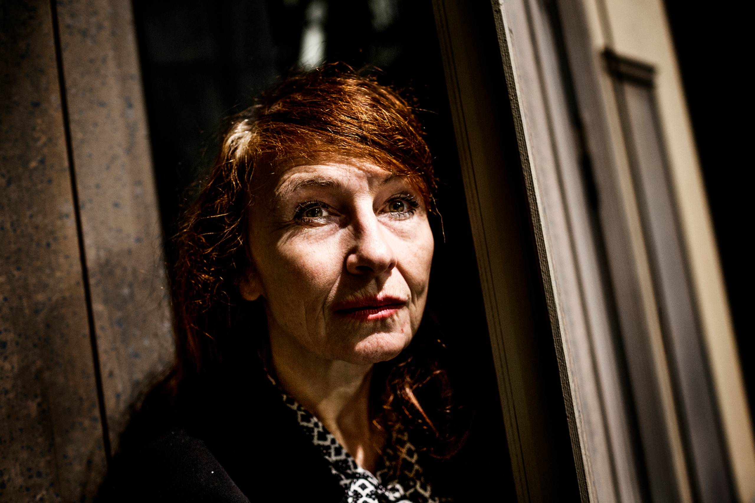 Bodil Jørgensen er, hvor hun skal være – med knæ, der gør lidt ondt engang imellem. Foto: Mikkel Berg Pedersen