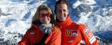 Corinna og Michael Schumacher inden den voldsomme ulykke, der sendte Michael Schumacher i koma. Foto: AP Foto: AP