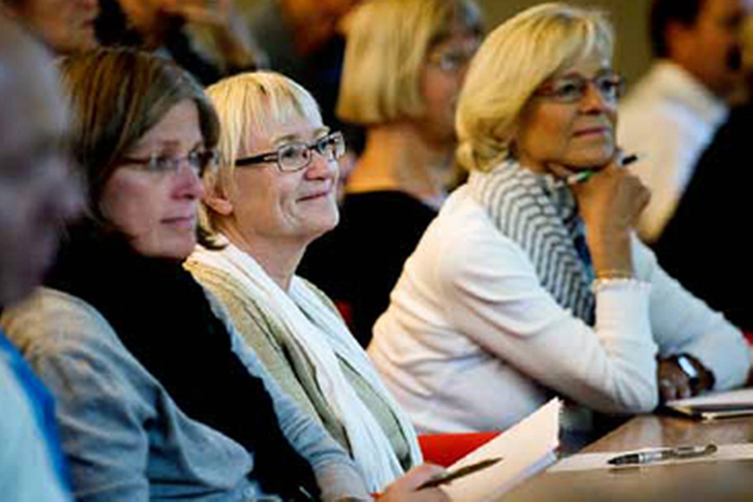 Der er folkeuniversitetskurser over hele landet. De fleste forelæsninger og arrangementer foregår i universitetsbyerne og arrangeres af de store afdelinger. Derudover er der landet over små lokalkomiteer, der står for arrangementer i mindre byer. Her Folkeuniversitetet i Aarhus. Arkivfoto: Sanne Vils Axelsen