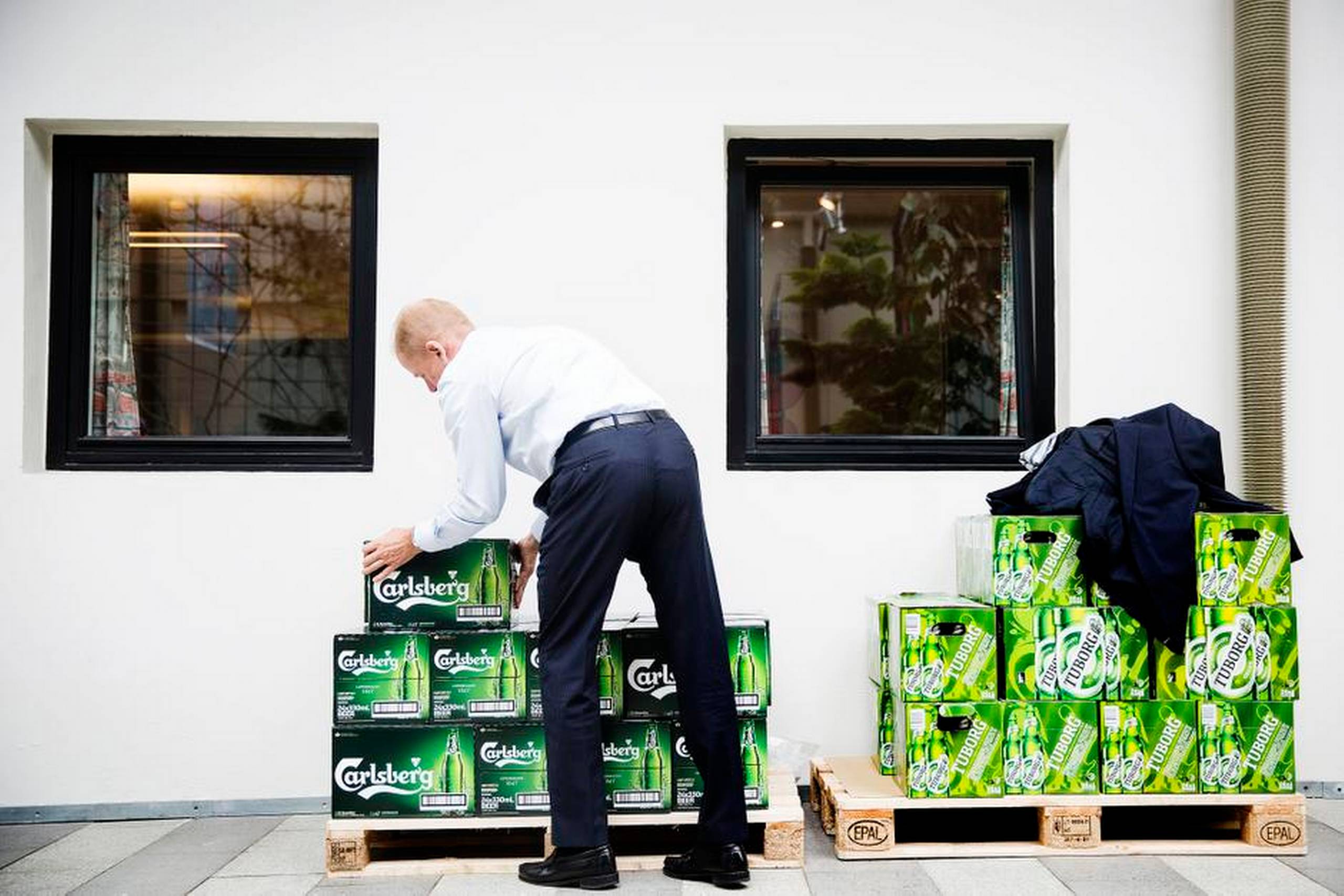 Carlsberg har tusindvis af ansatte i Rusland og en stor forretning. Derfor kunne præsident Obamas råd om ikke at deltage i Vladimir Putins økonomiske topmøde sidste måned ikke holde direktør Jørgen Buhl Rasmussen væk. Foto: Stine Bidstrup