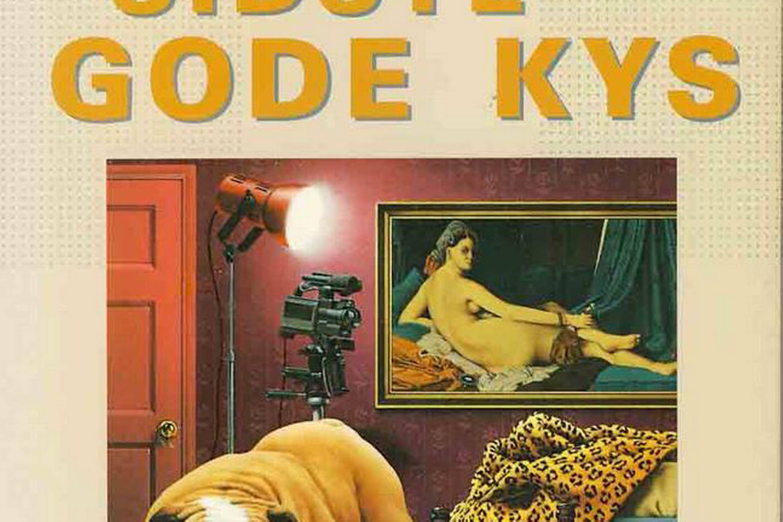Illustration til forsiden af ”Det sidste gode kys” fra 1978, som kom på dansk 15 år senere. I bogen slog James Crumley stemningen an til sin miniserie om C.W. Sughrue og Milton Chester Milodragovitch.