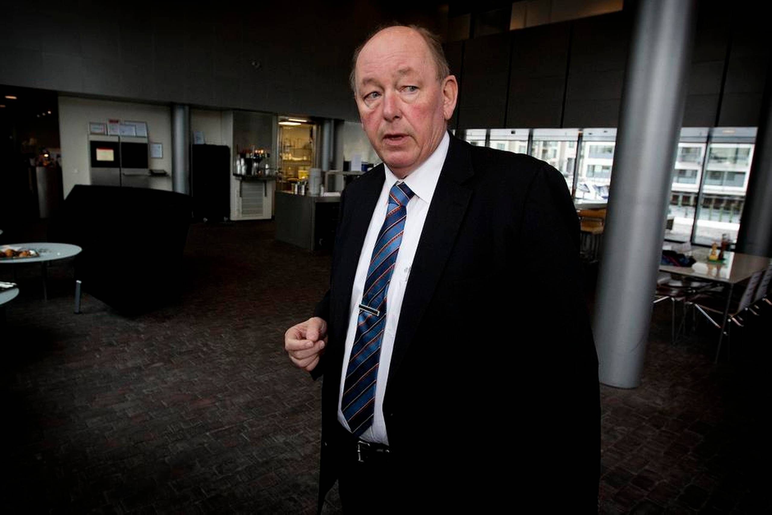 Harald Børsting har advaret mod, at fagbevægelsen gør genoptjeningskravet til »religion «. Alligevel fastholder 10 midtjyske LO-formænd, at presset på regeringen skal fastholdes. Arkivfoto: Finn Frandsen/Polfoto