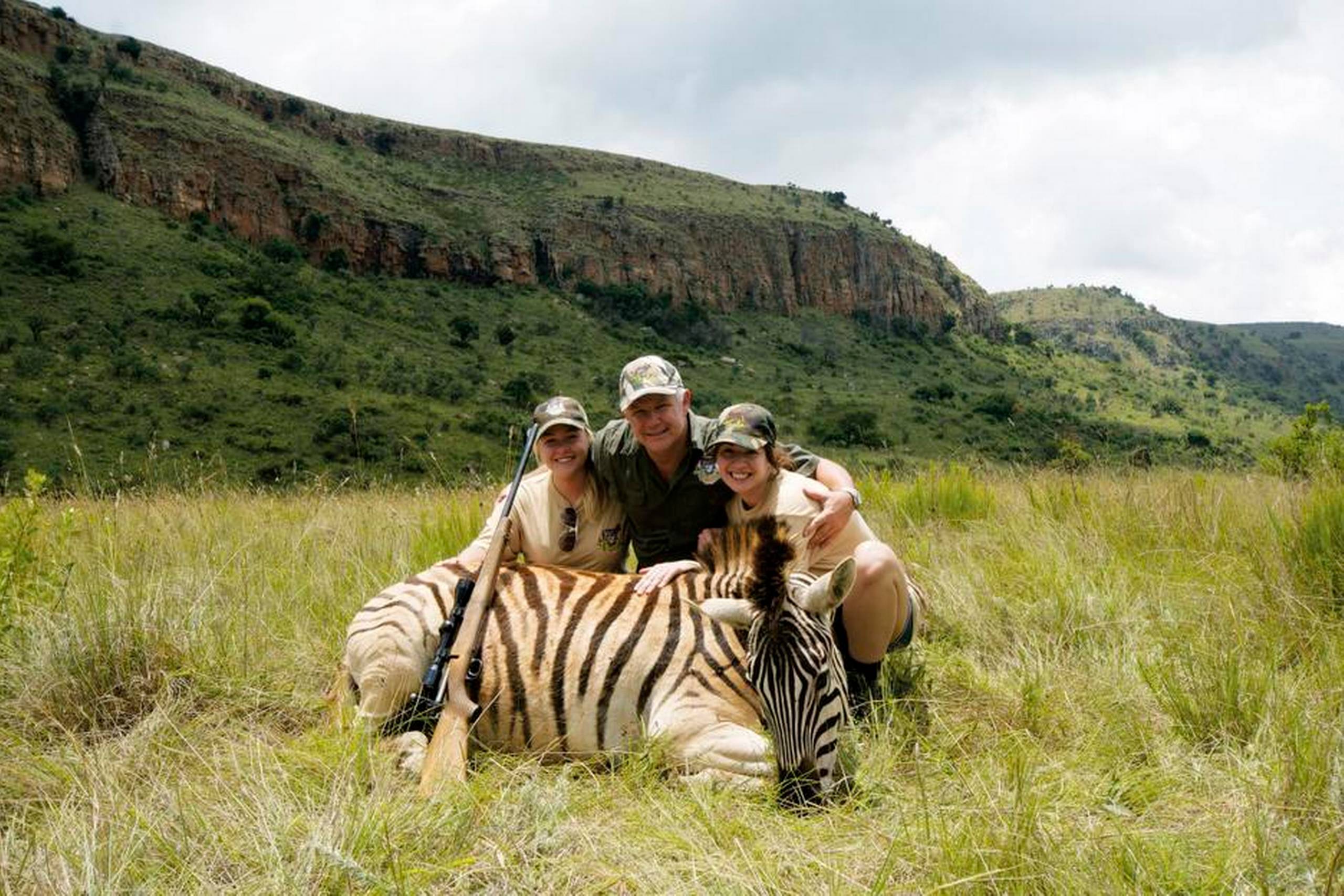 Anders Bircow har bl.a. været på jagt i Sydafrika. Privatfoto