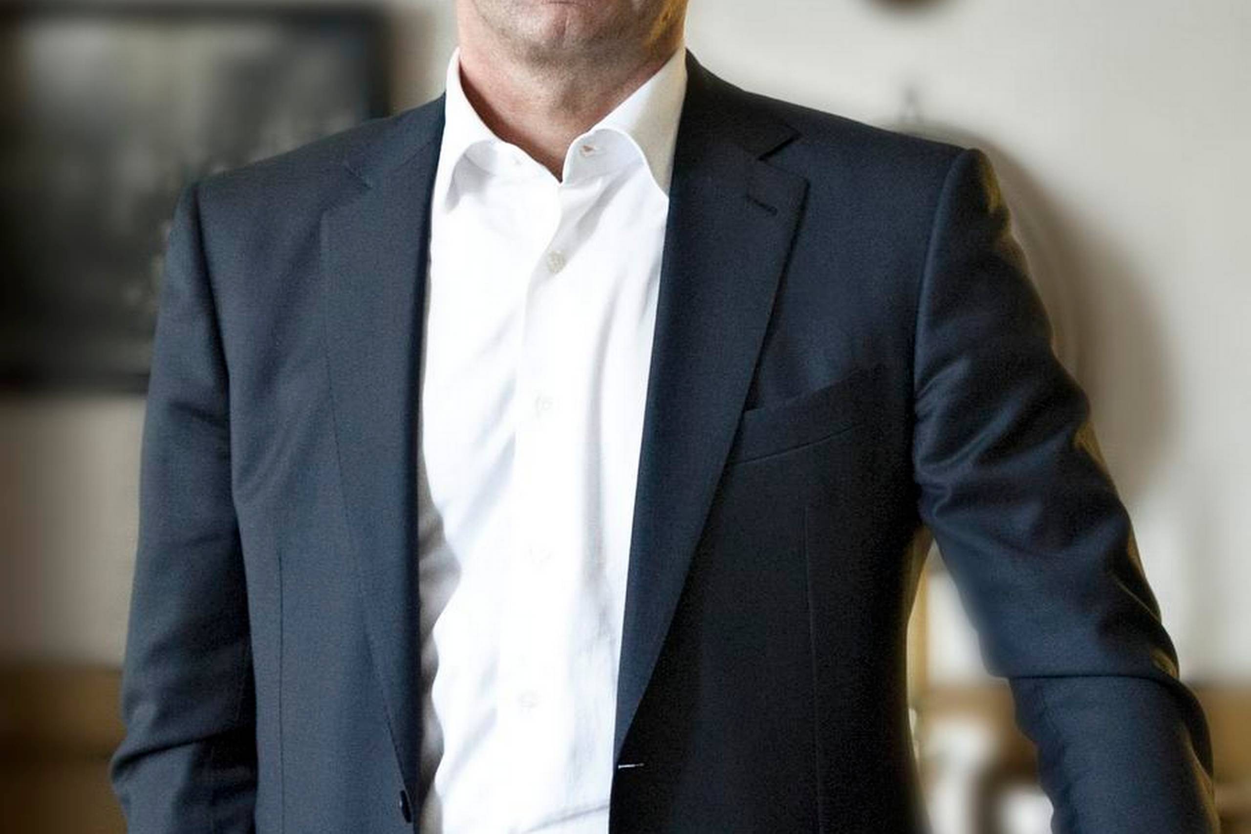 Jakob Thomasen, adm. direktør i Mærsk, har tidligere oplevet at stå med et professionelt pres. At kunne håndtere det er en vigtig egenskab, når den virksomhed, man er chef for, skal nedskrive for 1,7 mia. dollars. Foto: Mærsk