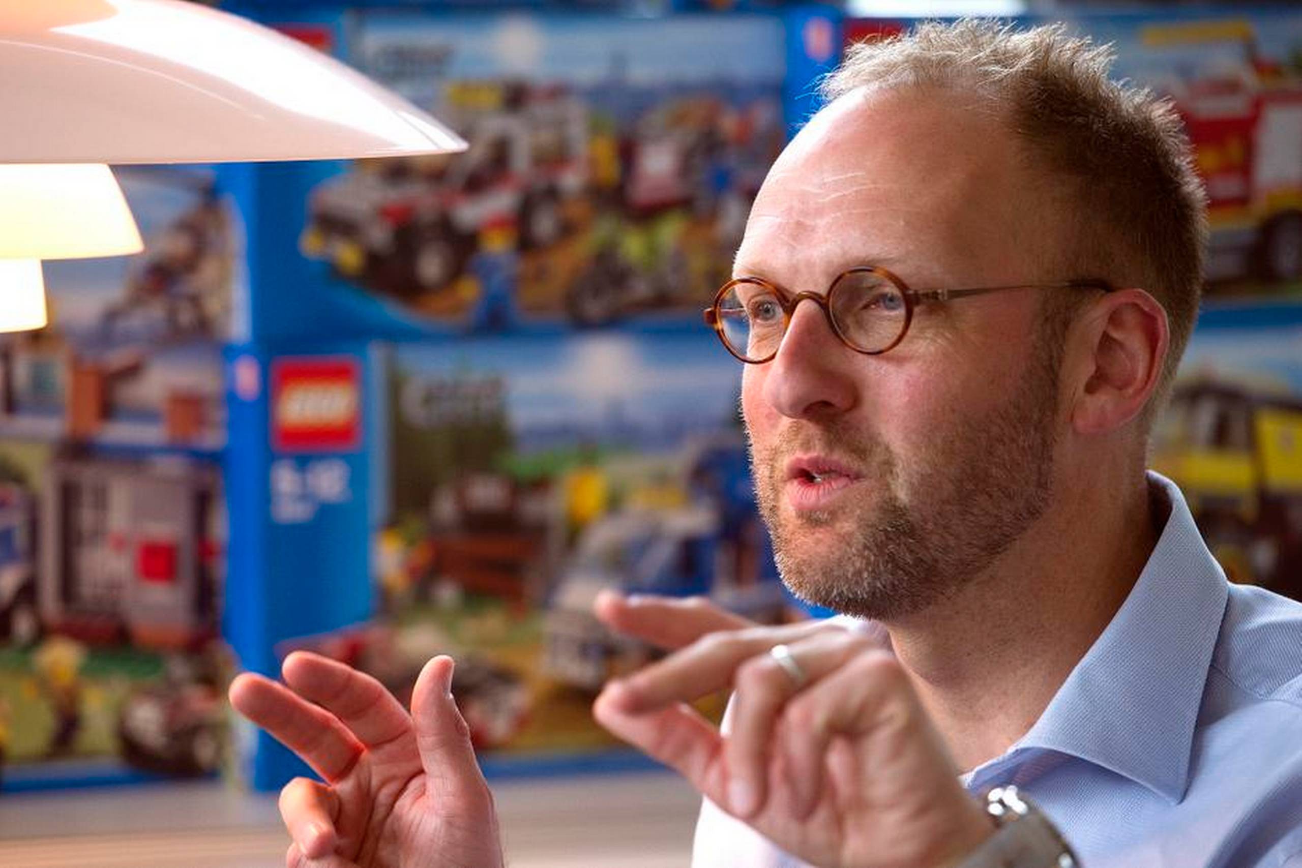 Jørgen Vig Knudstorp har i sine 10 år som topchef for Lego ført koncernen fra det hul, den var nede i, til en position som verdens største legetøjskoncern. Arkivfoto: Carsten Andreasen