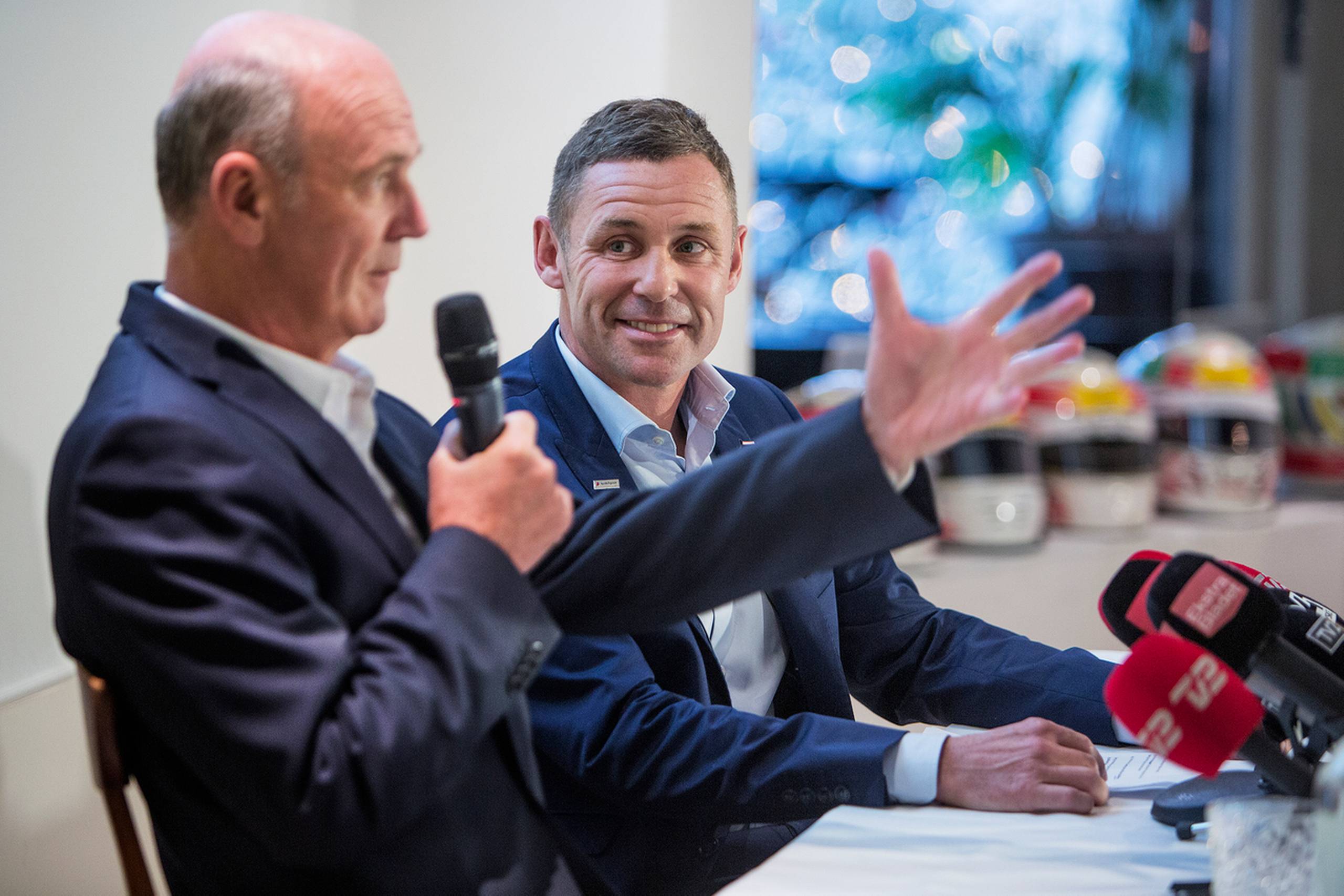 Wolfgang Ullrich roste Tom Kristensen under pressemødet, hvor sidstnævnte meddelte, at han indstiller karrieren.