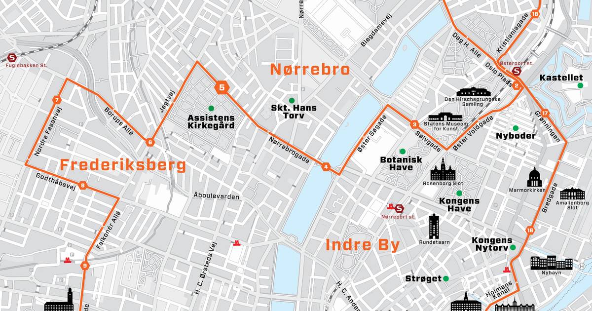 Superhurtigt rute til Copenhagen Half Maraton