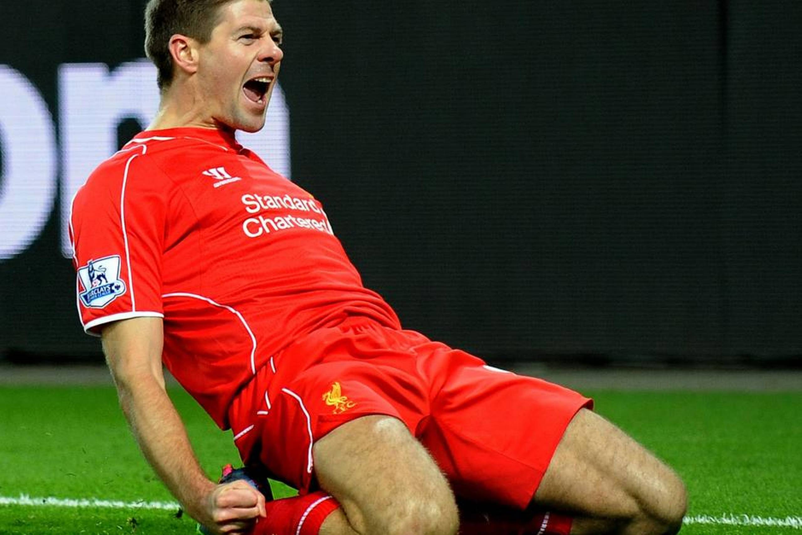 Steven Gerrard følte, at tidspunktet var rigtigt. Foto: Rui Vieira/AP