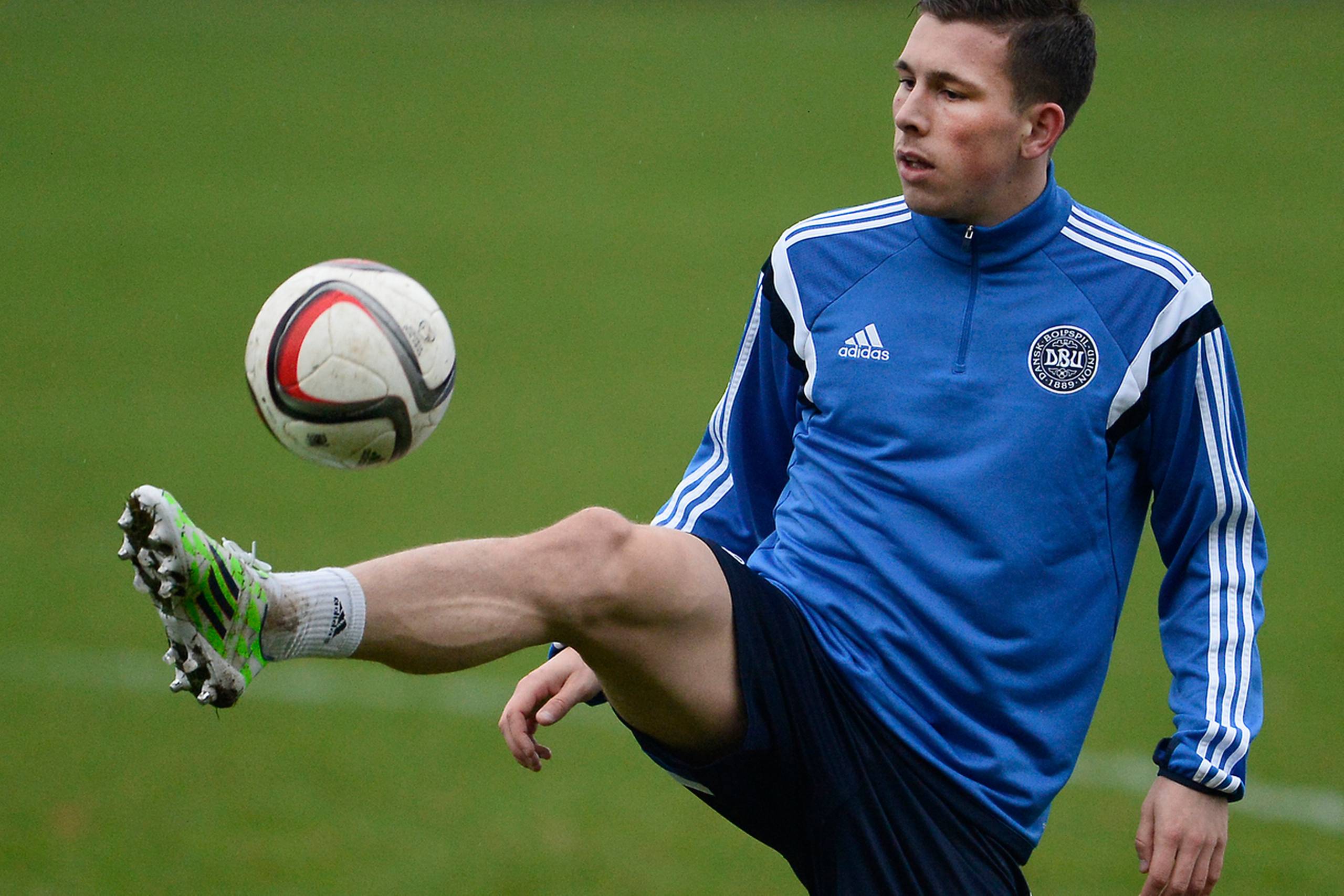 Pierre-Emile Højbjerg er ikke med i dagens kamp imod Wolfsburg.