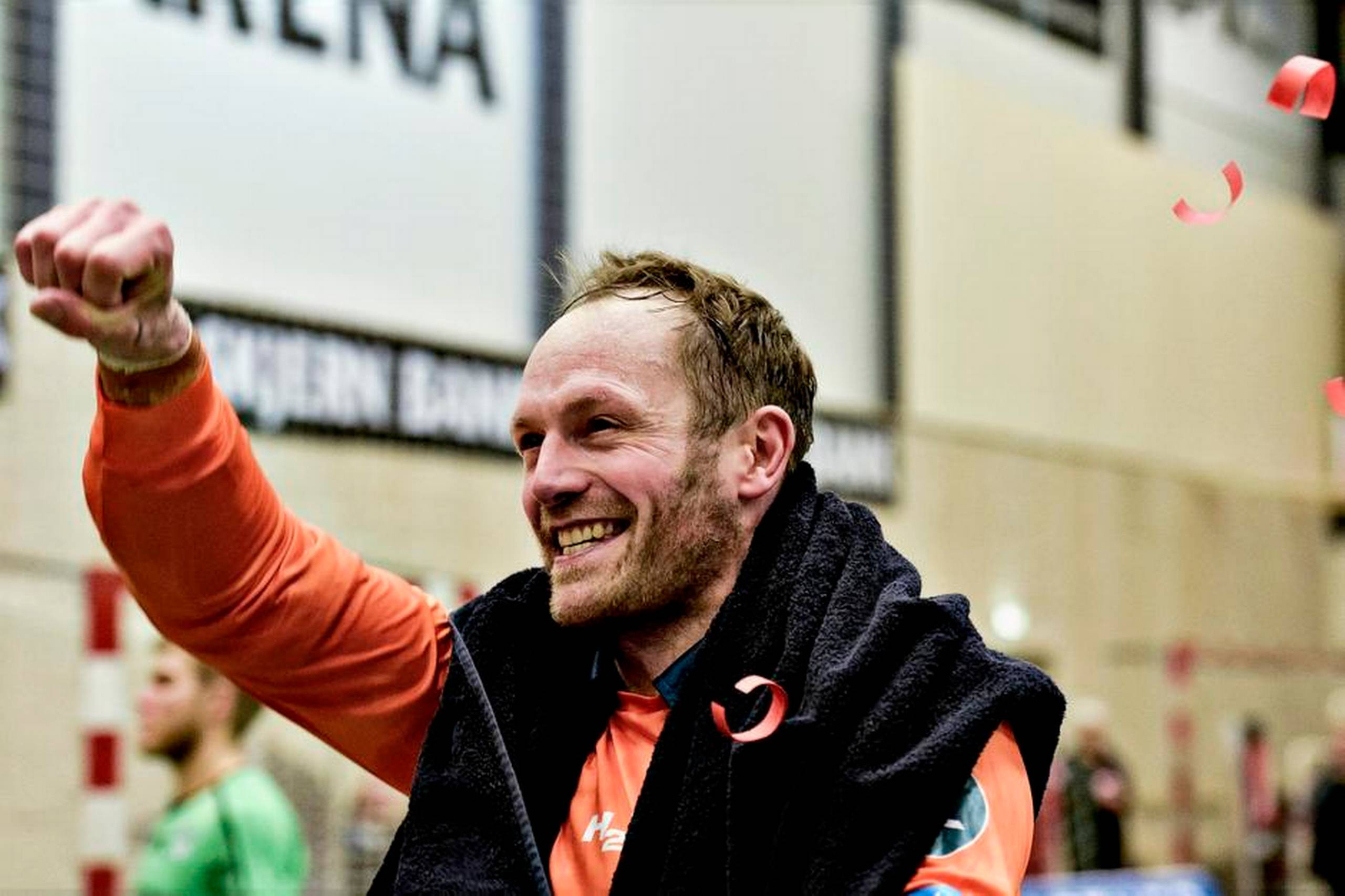 KIF-målmand Kasper Hvidt har ambitionerne i orden før søndagens gruppefinale på udebane mod Barcelona. Arkivfoto: Anita Graversen/Polfoto