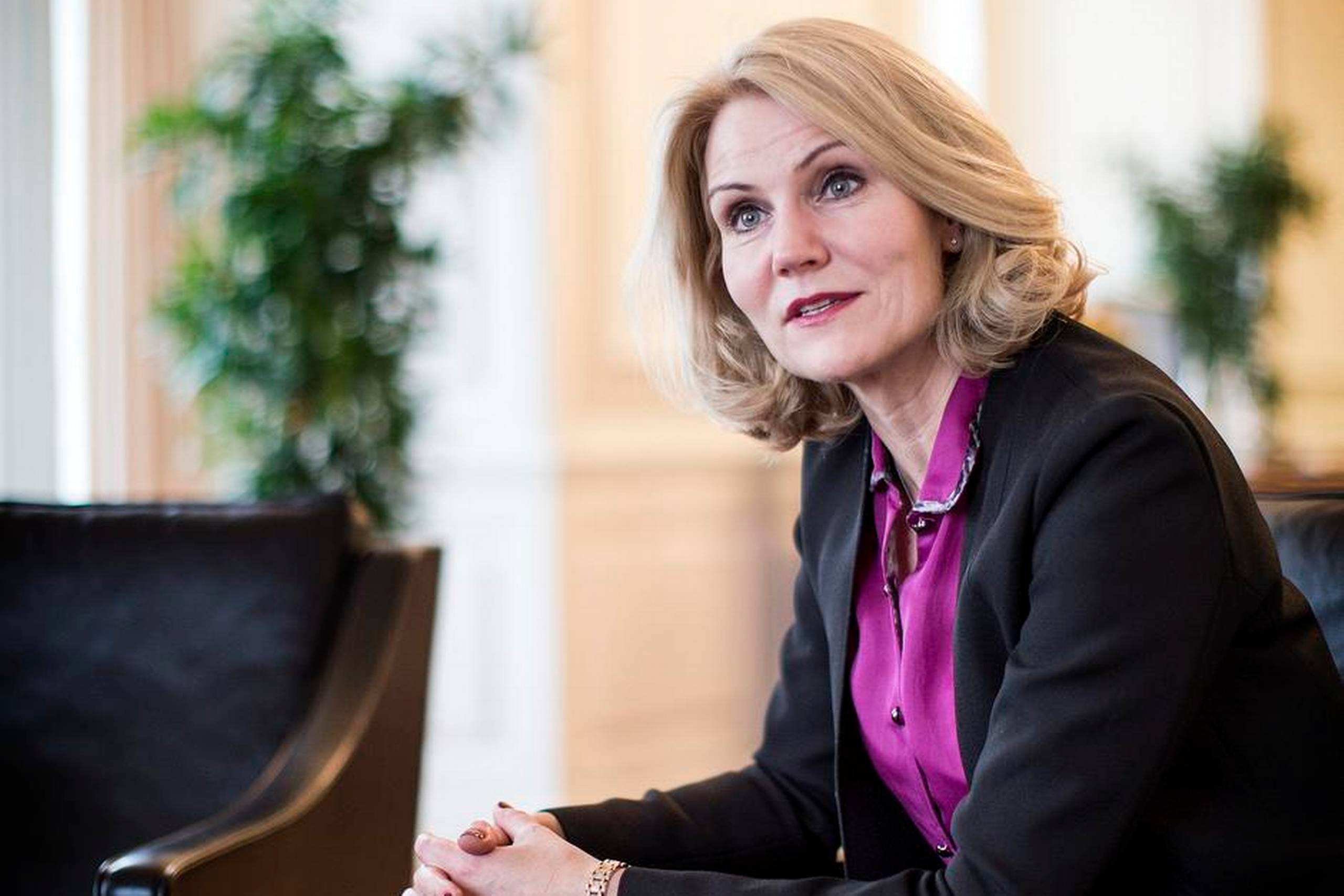 »Vi har ikke nogen andel i ekstremisme. Overhovedet,« siger statsminister Helle Thorning-Schmidt (S) efter en uge i terrorens skygge. Foto: Stine Bidstrup