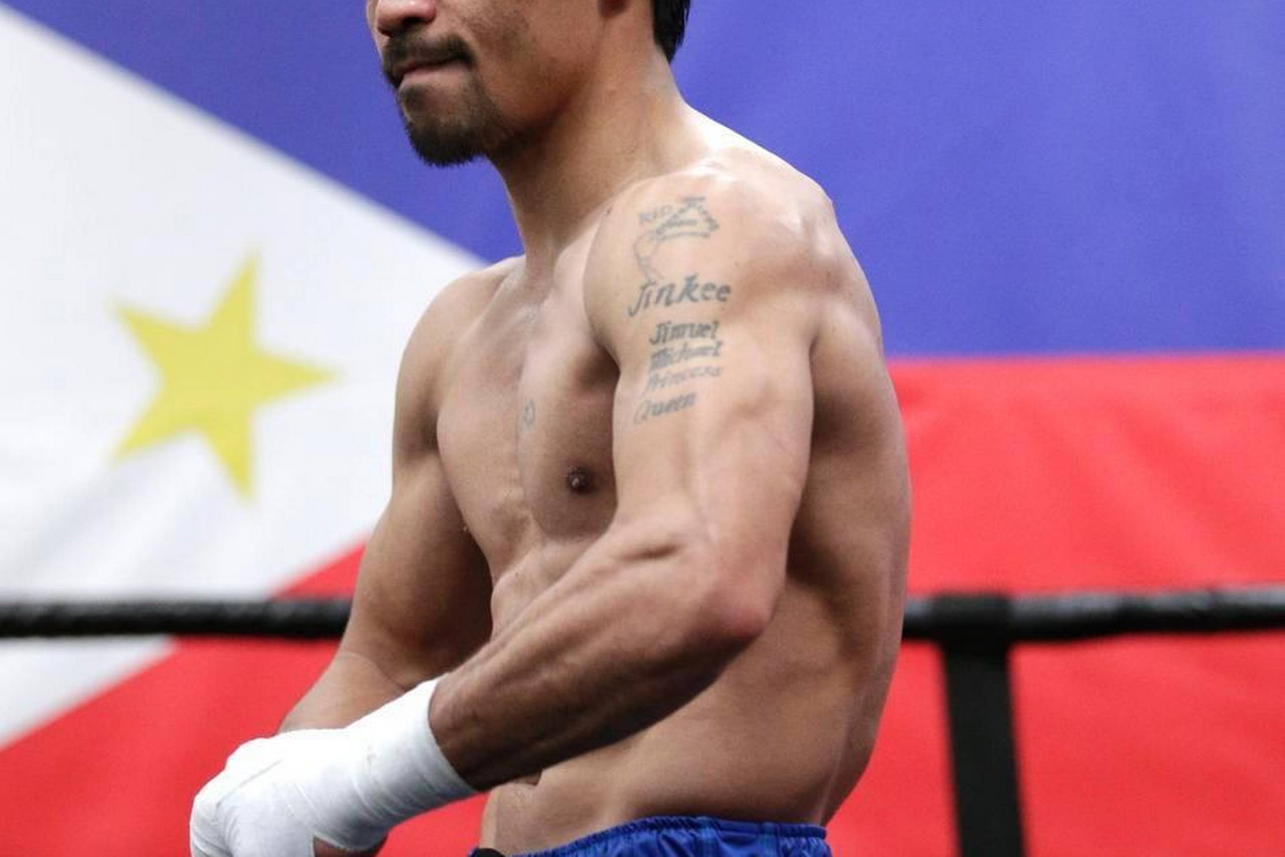 Manny Pacquiao er i dag en rig mand, men han forærer millioner af dollars væk til velgørende formål. Foto: Jae C. Hong/AP