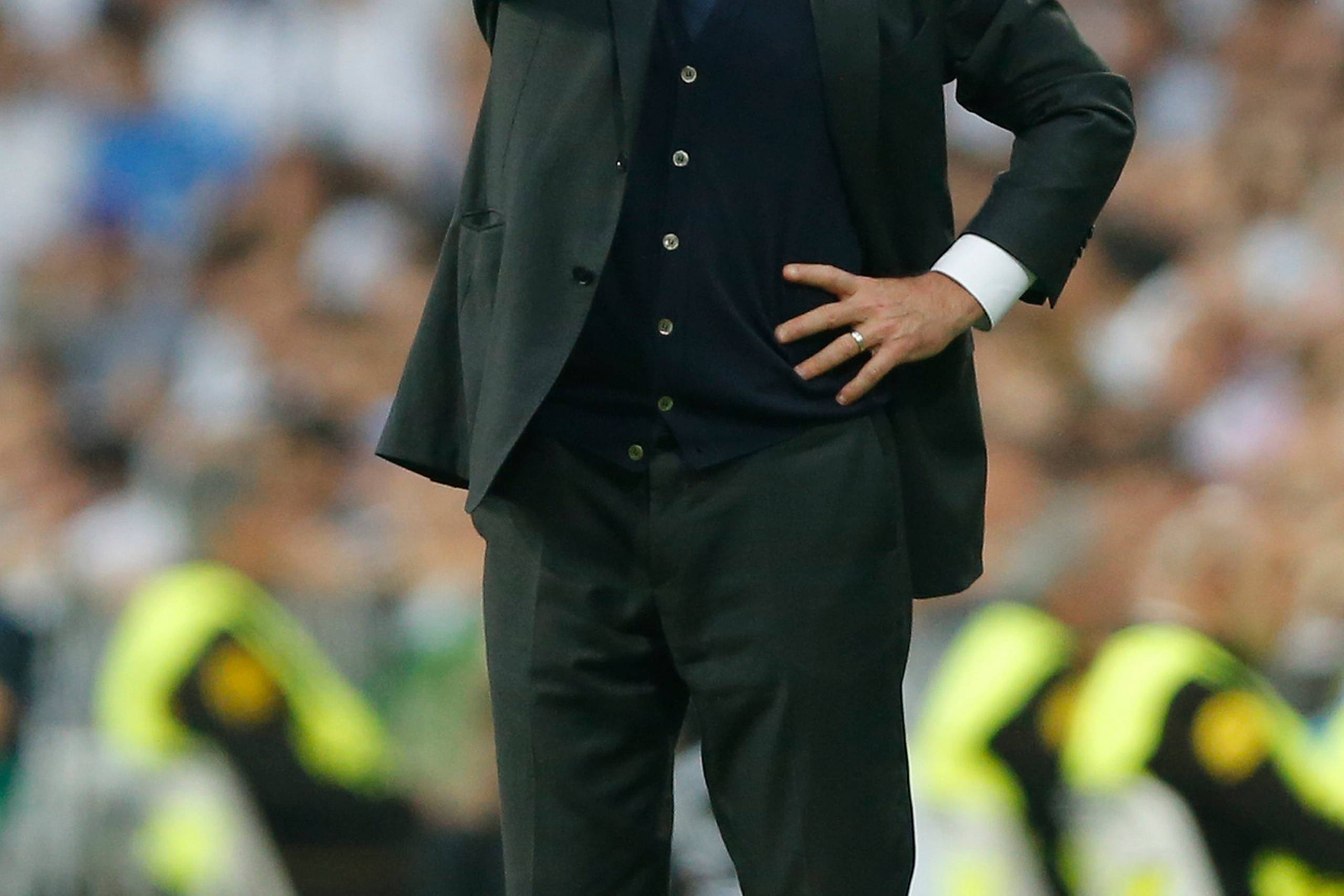 Real Madrids træner Carlo Ancelotti.