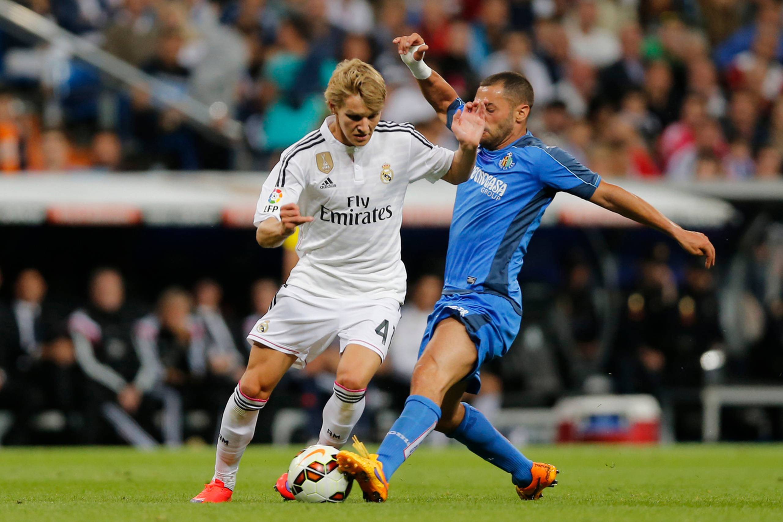 Real Madrids unge stortalent Martin Ødegaard.