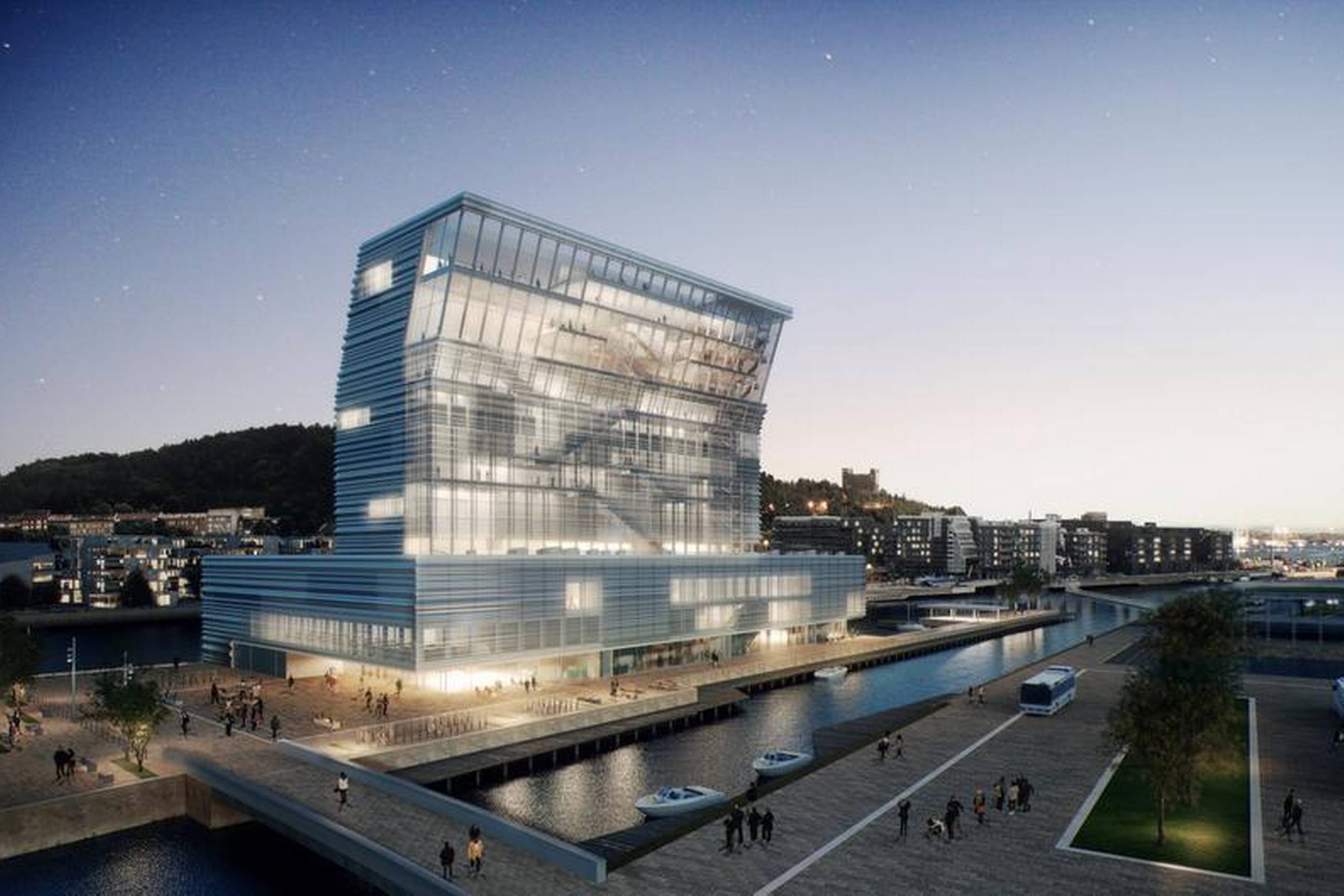 I 2019 kommer et nyt Edvard Munch-museum til at stå færdigt på havnefronten i Oslo. Byggeriet skal koste 3 mia. norske kroner og er en vigtig del af strategien for at tiltrække flere kultur turister til den norske hovedstad. Foto: Munch-museet