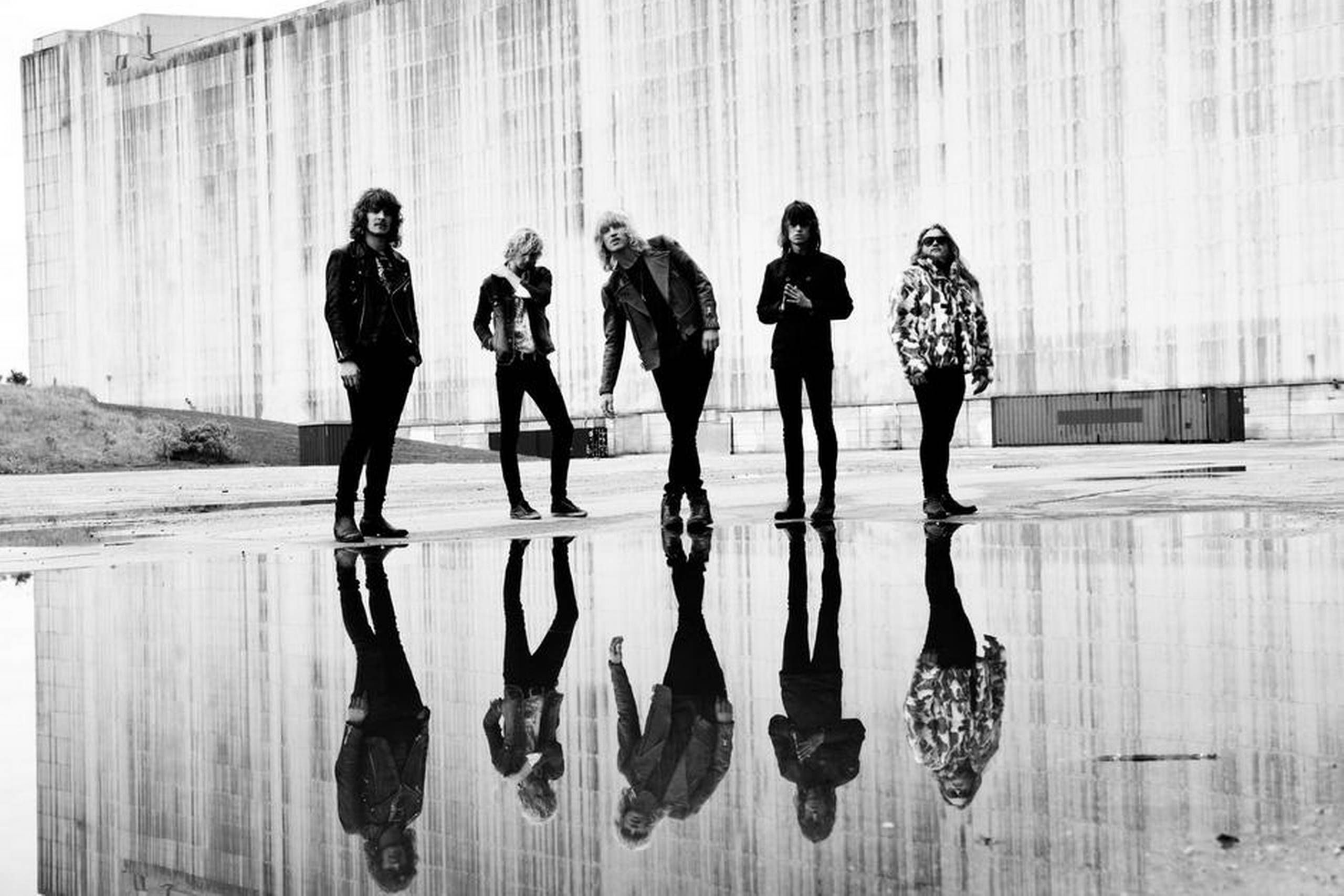 Det danske rockband Go Go Berlins nye album mangler nogle unikke spændingsfelter. Foto: Mermaid Records/Sony Music