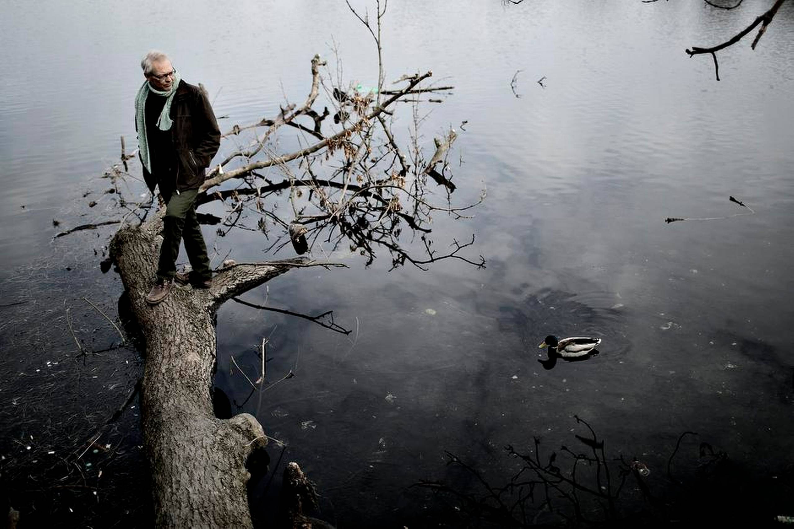 Erling Jepsens sønderjyske prosa har denne gang fået nye elementer: Krimipræg og litteraturhistoriske fantasier. Arkivfoto: Joachim Adrian