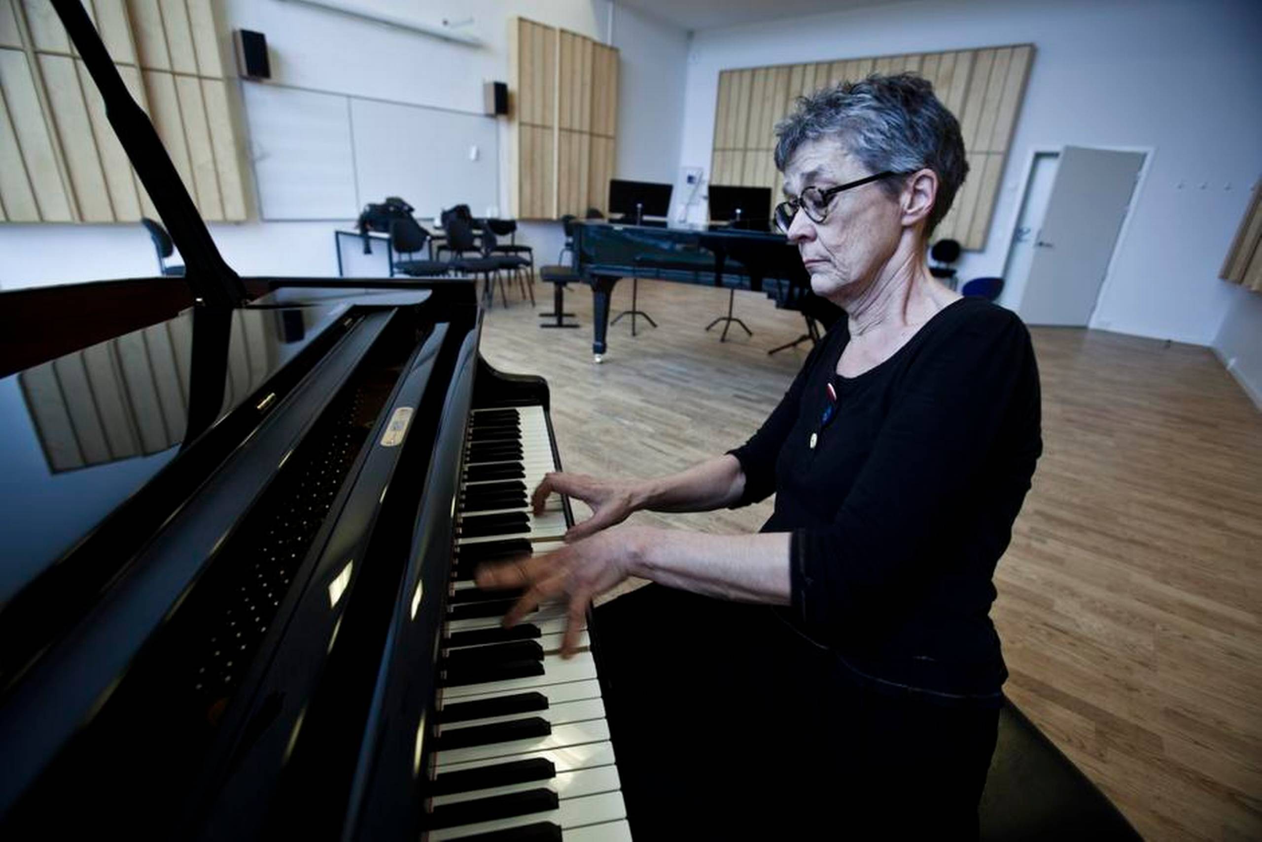 Anne Øland var en anerkendt pianist, og hun stod i 2002 bag den første samlede danske cd-indspilning af Beethovens 32 klaver sonater. Arkivfoto: Cecile Smetana/ Polfoto