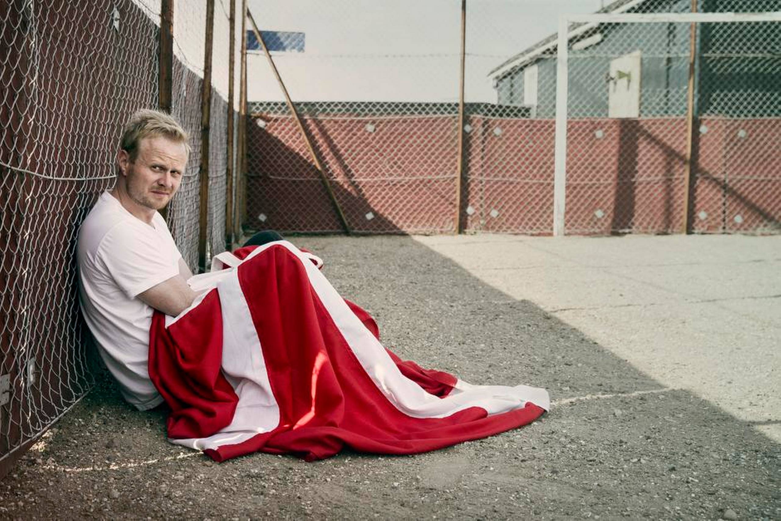 Jonatan Spangs nye forestilling svirper løs på velfærdssamfundet og danskernes måde at tænke på. Foto: Tobias Selns Markussen