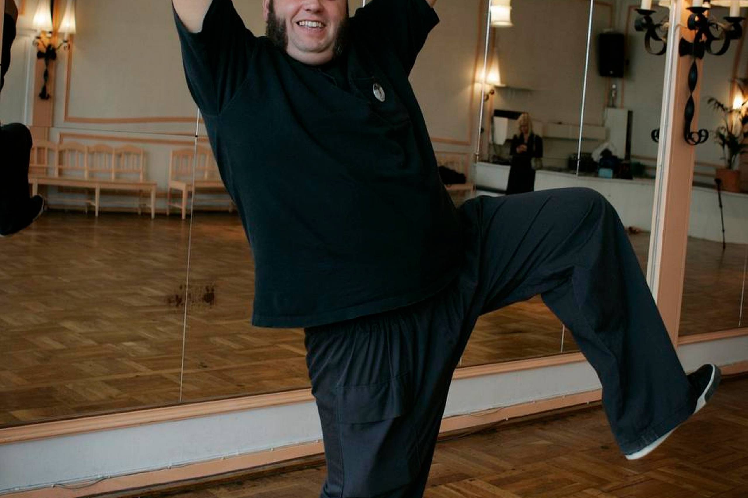 Master Fatman var en af deltagerne i Vild med Dans i 2006 - og lidt sprællemand har der altid været over ham. Foto: Jesper Stormly Hansen