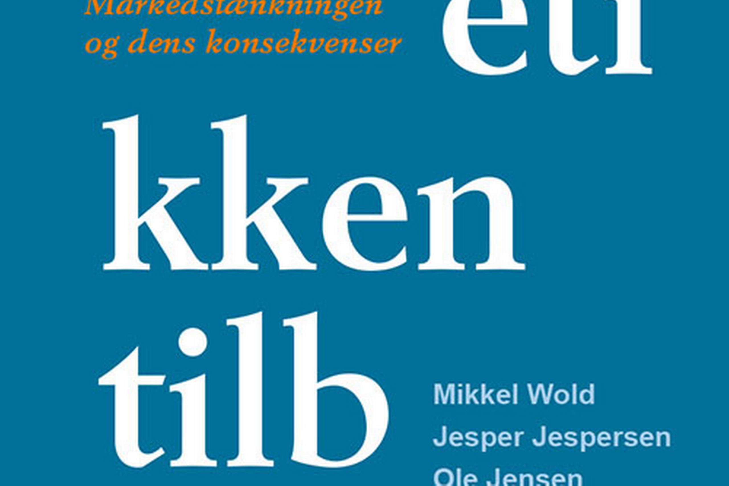 ”Tag etikken tilbage” – de enige vil være enige. Men egentlig en ret lam titel, som opråb betragtet, der er ikke meget håb om, at de vildførte masser vil slutte op om den. 