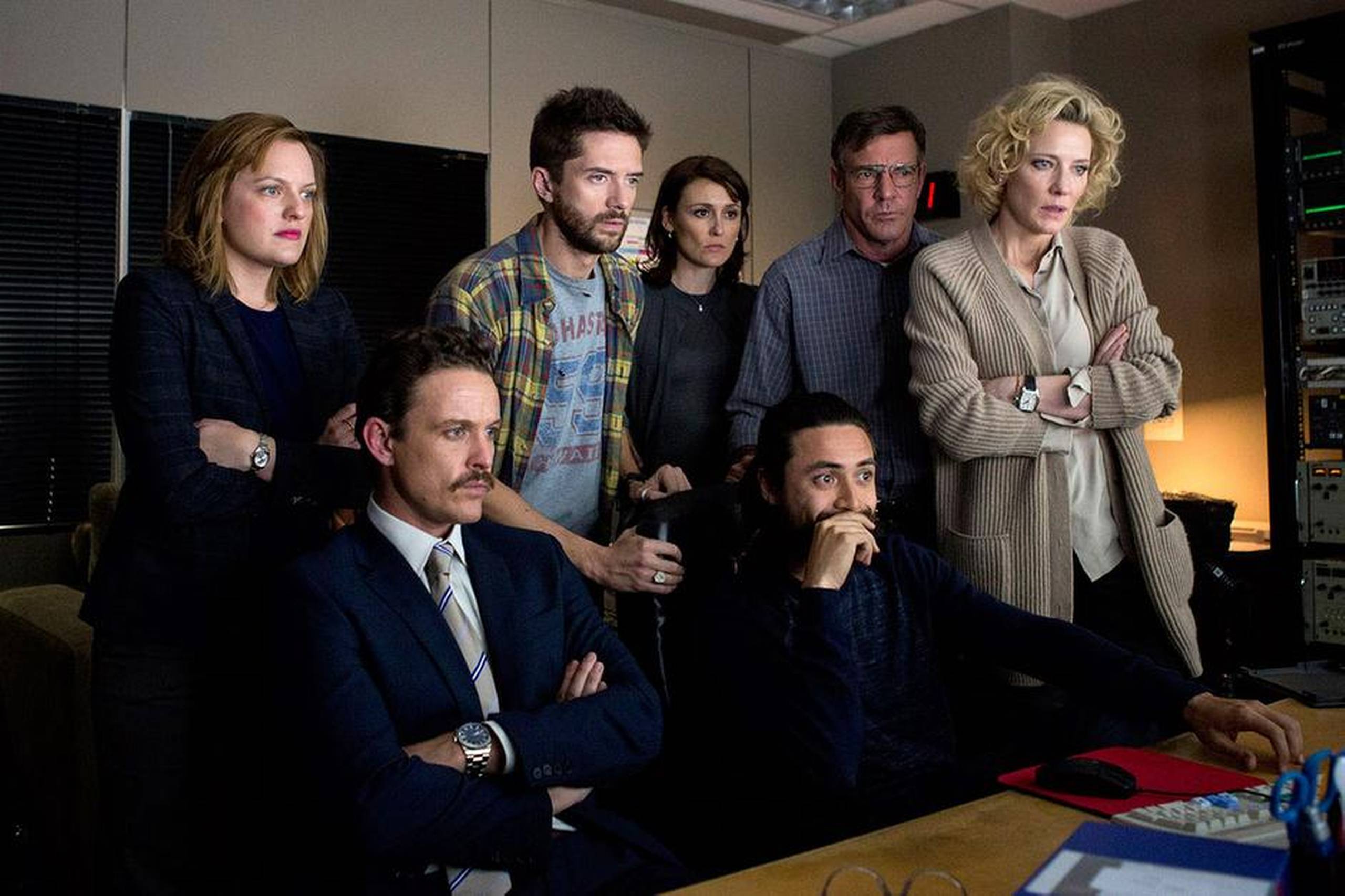 Sandheden er ofte ilde hørt, må ”60 Minutes”-produceren Mary Mapes (Cate Blanchett) sande i James Vanderbilts sobre journalistiske thriller. Foto: Scanbox