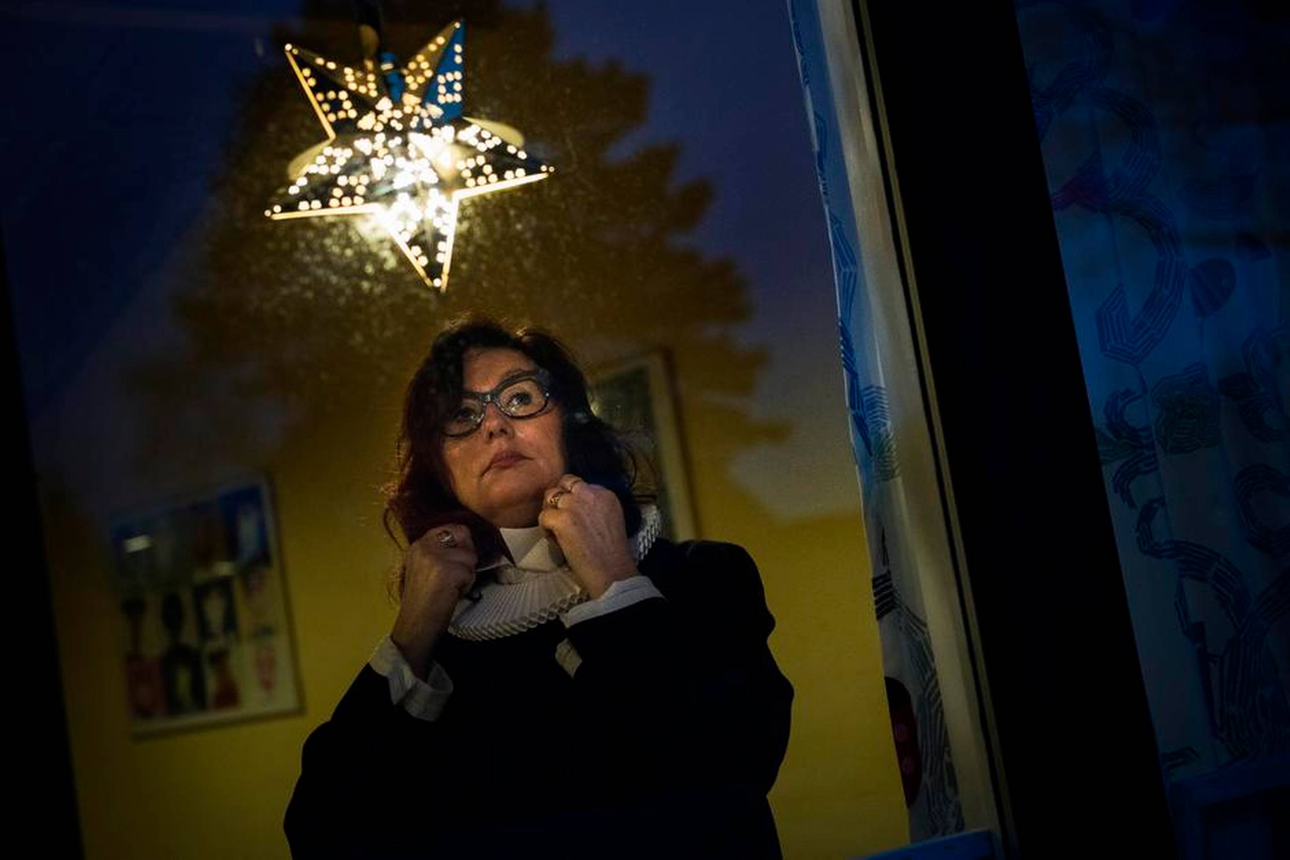 »Jeg synes bare, at det er trist, at beboerne ikke får mulighed for at tale med en præst, hvis de vil,« siger sognepræst i Humble på Langeland Helle Frimann Hansen, der har fået nej til at komme på Holmegaard Asylcenter. Foto: Casper Dalhoff