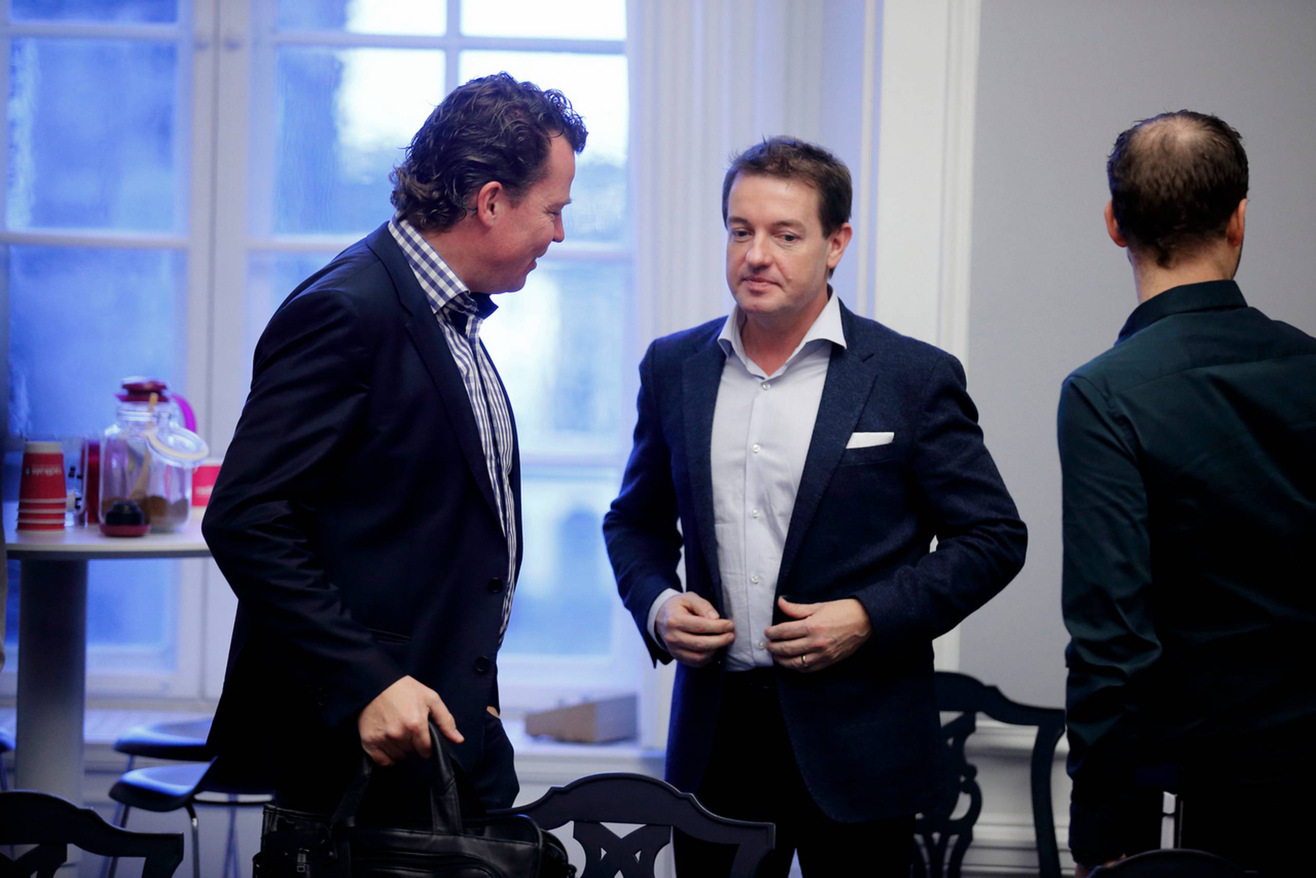 De to danske radikale medlemmer af EU-Parlamentet, Morten Helveg og Jens Rohde.