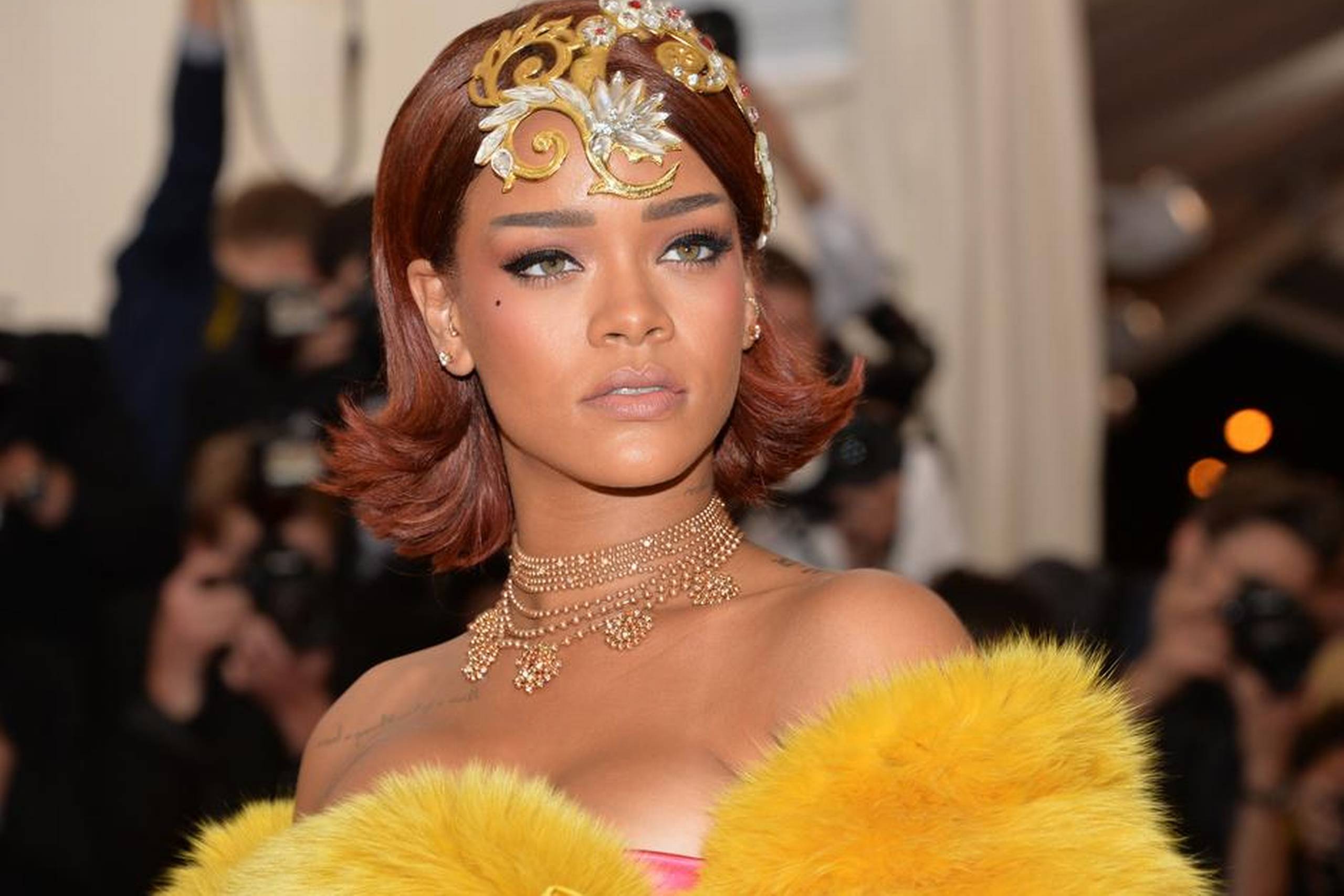 Rihanna er klar med sit første album siden 2012. Til sommer optræder hun i København og på Smukfest i Skanderborg. Foto: Evan Agostini/AP