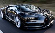 Et nyt kapitel i bogen om verdens hurtigste og dyreste bil er begyndt med Bugattis nye Chiron, der får 1.500 hk og koster næsten 18 mio. kr. uden danske afgifter.  Foto: Bugatti