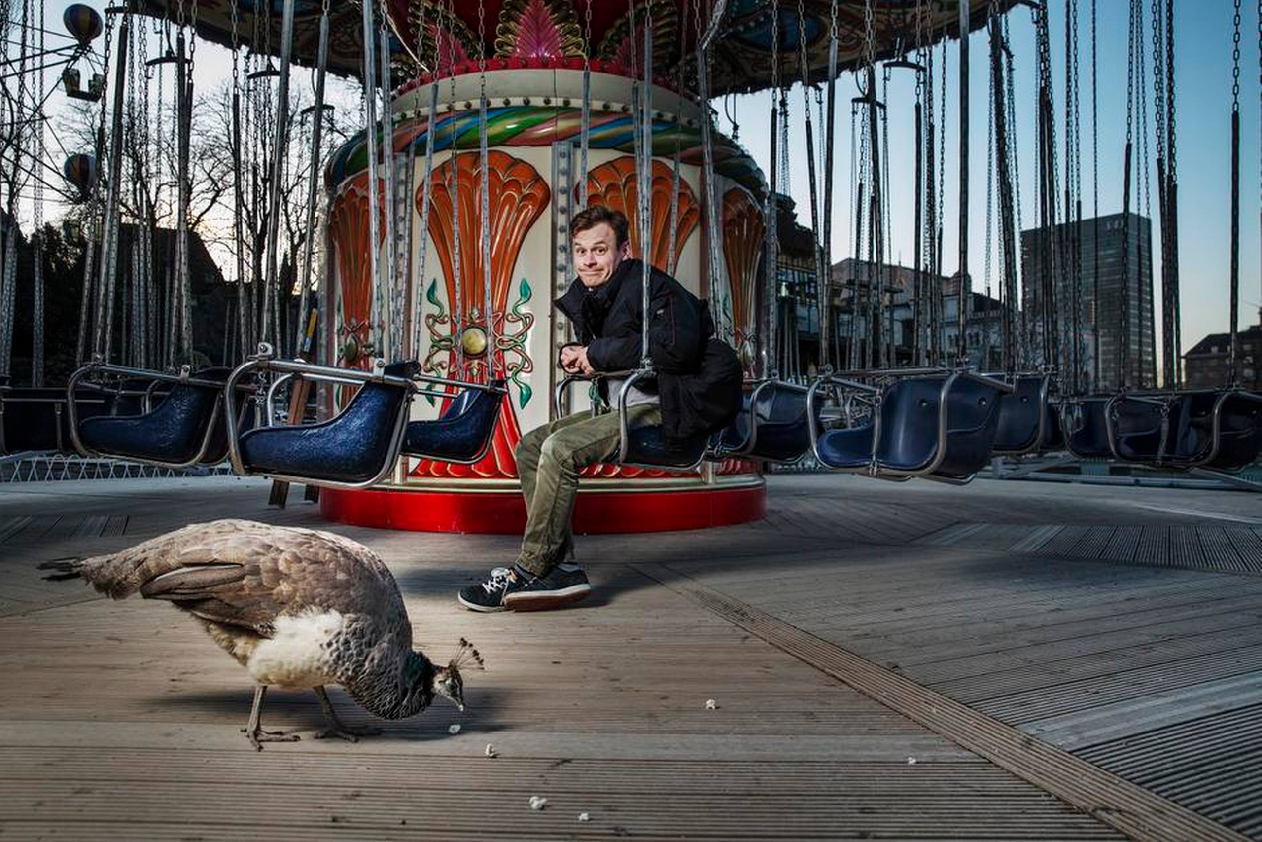 Christian Fuhlendorff prøver at holde sit humør i skak, så han hverken bliver for glad eller deprimeret. Foto: Stine Bidstrup