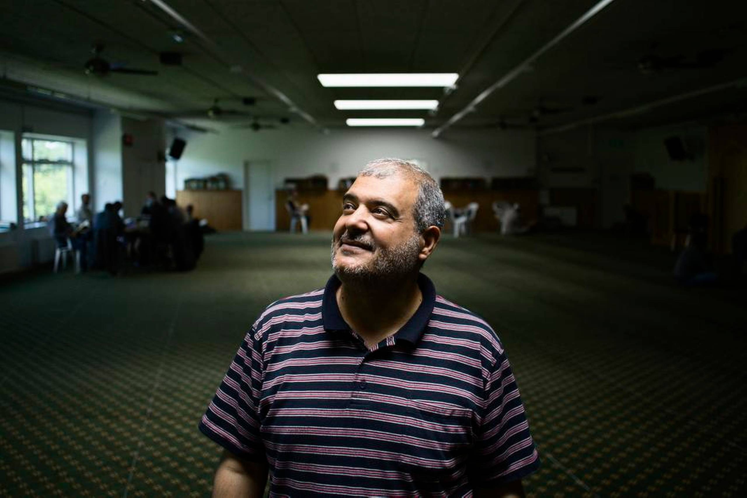 Radwan Mansour, imam i Fredens Moské i Aarhus, bliver nu gransket af sin daglige arbejdsplads, Lykkeskolen. Arkivfoto: Jens Henrik Daugaard