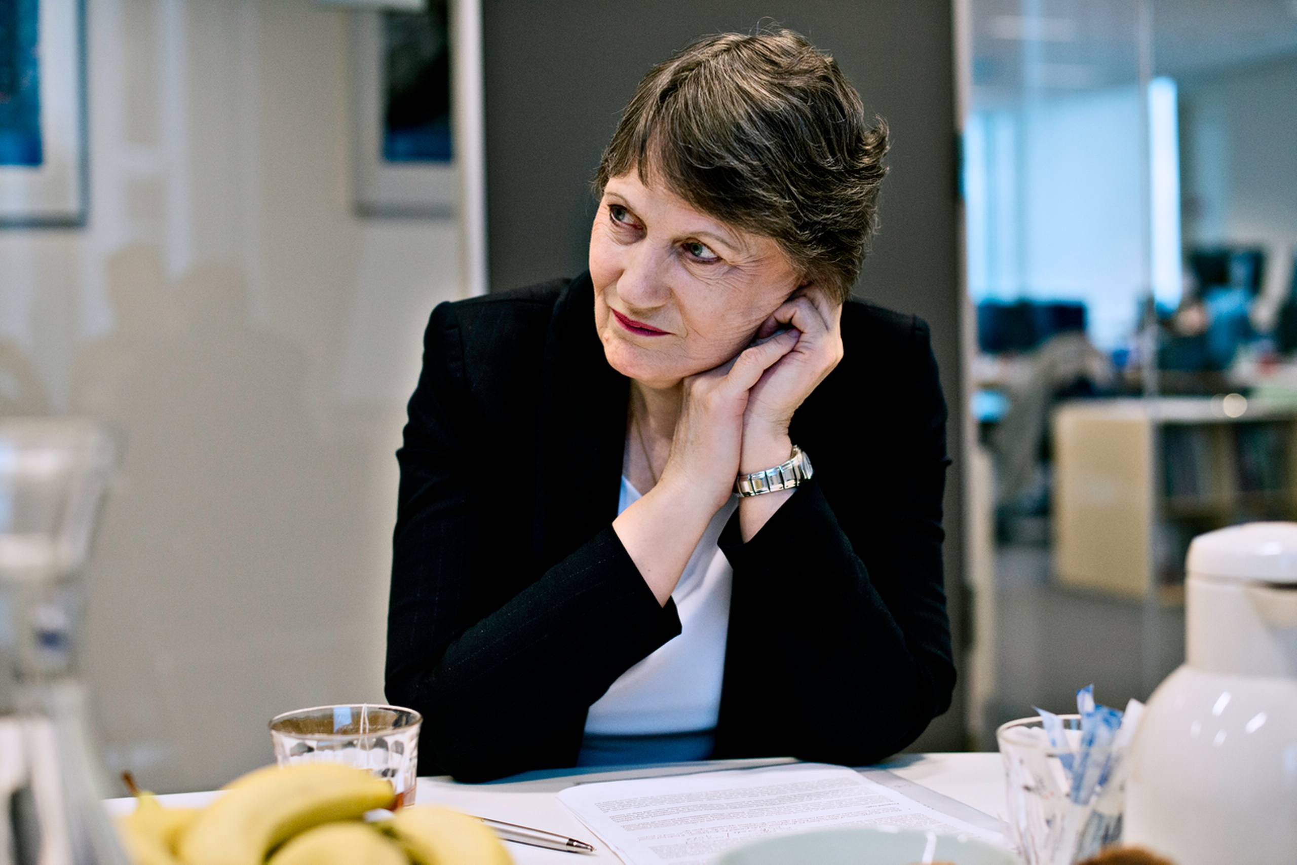 Topchefen for FN's udviklingsorganisation UNDP, Helen Clark, har bragt sig i spil som kommende FN-generalsekretær.