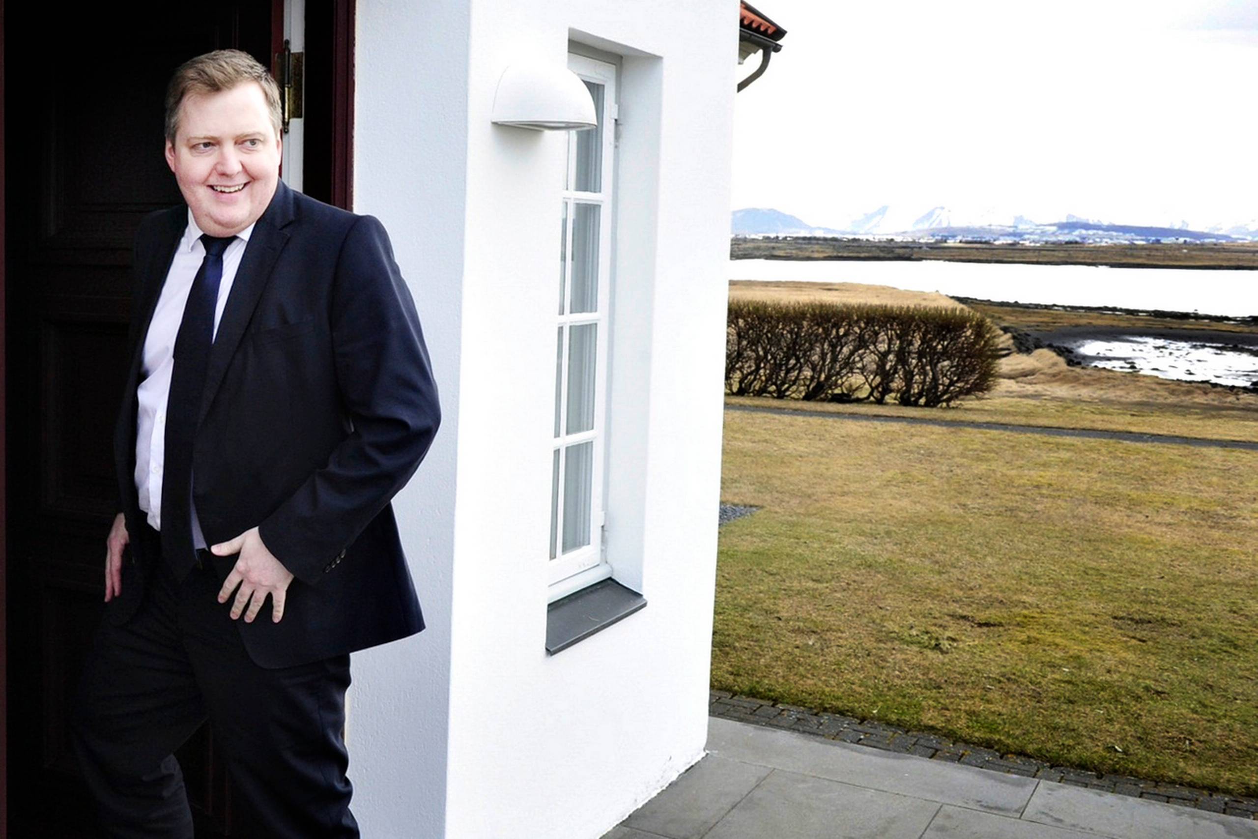 Islands statsminister Sigmundur David Gunnlaugsson.