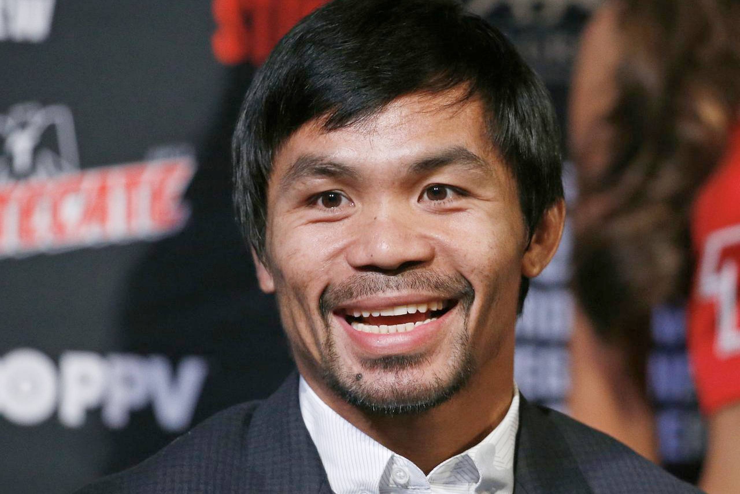 Manny Pacquiao blev mod Floyd Mayweather portrætteret som den gode af de to boksere. I titelkampen mod Timothy Bradley kan Pacquiao i manges øjne meget vel være den onde for første gang i karrieren. Foto: John Locher/AP