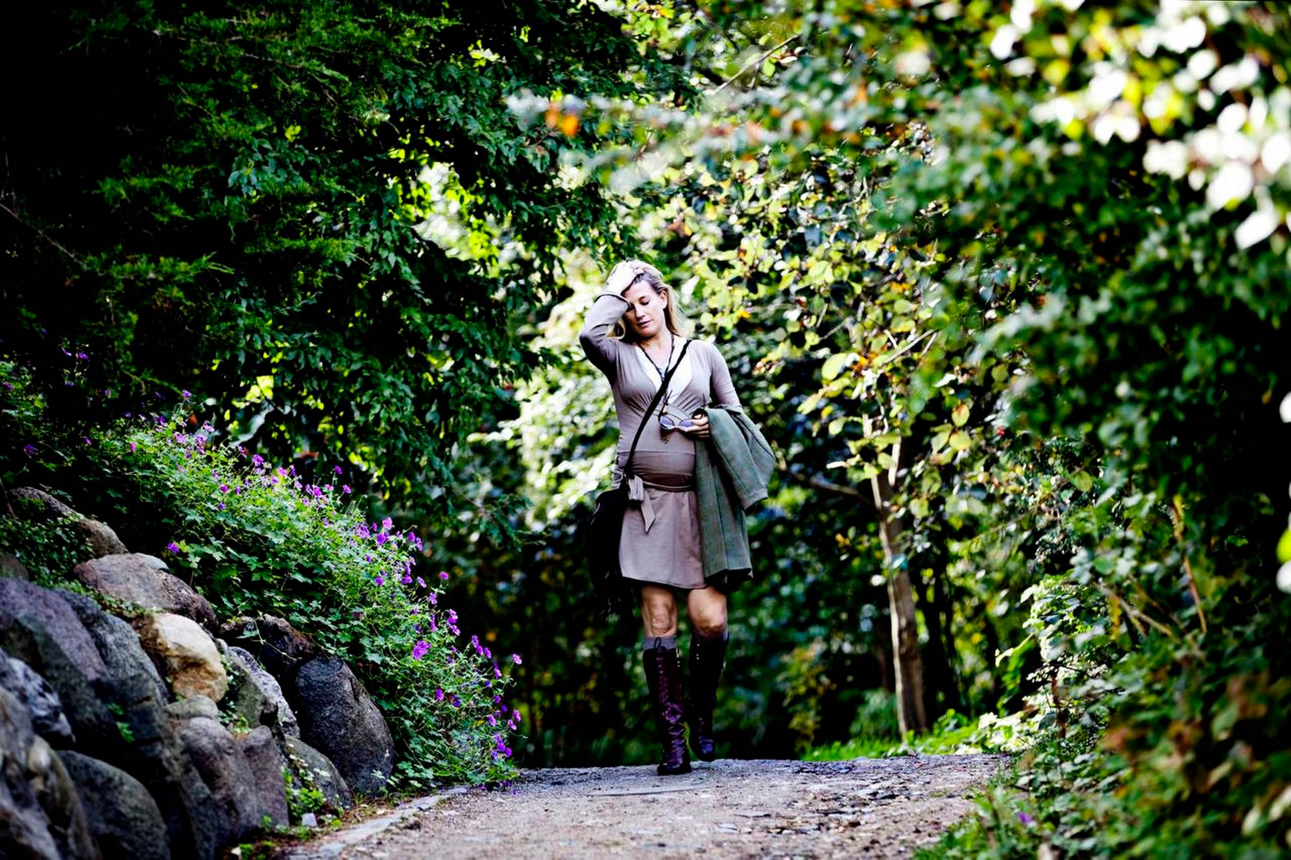 Natasha Illum Berg fotograferet i Danmark i 2011, da hun var gravid. Arkivfoto: Nanna Kreutzmann