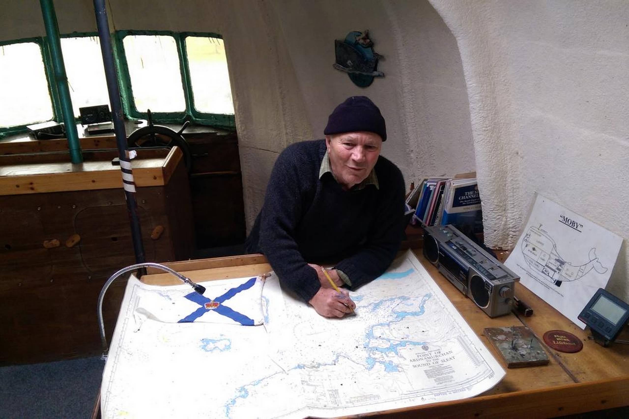 Tom McClean planlægger et nyt eventyr, hvor han sejler over Atlanten. Det sker i ”Moby”. Foto: Privat