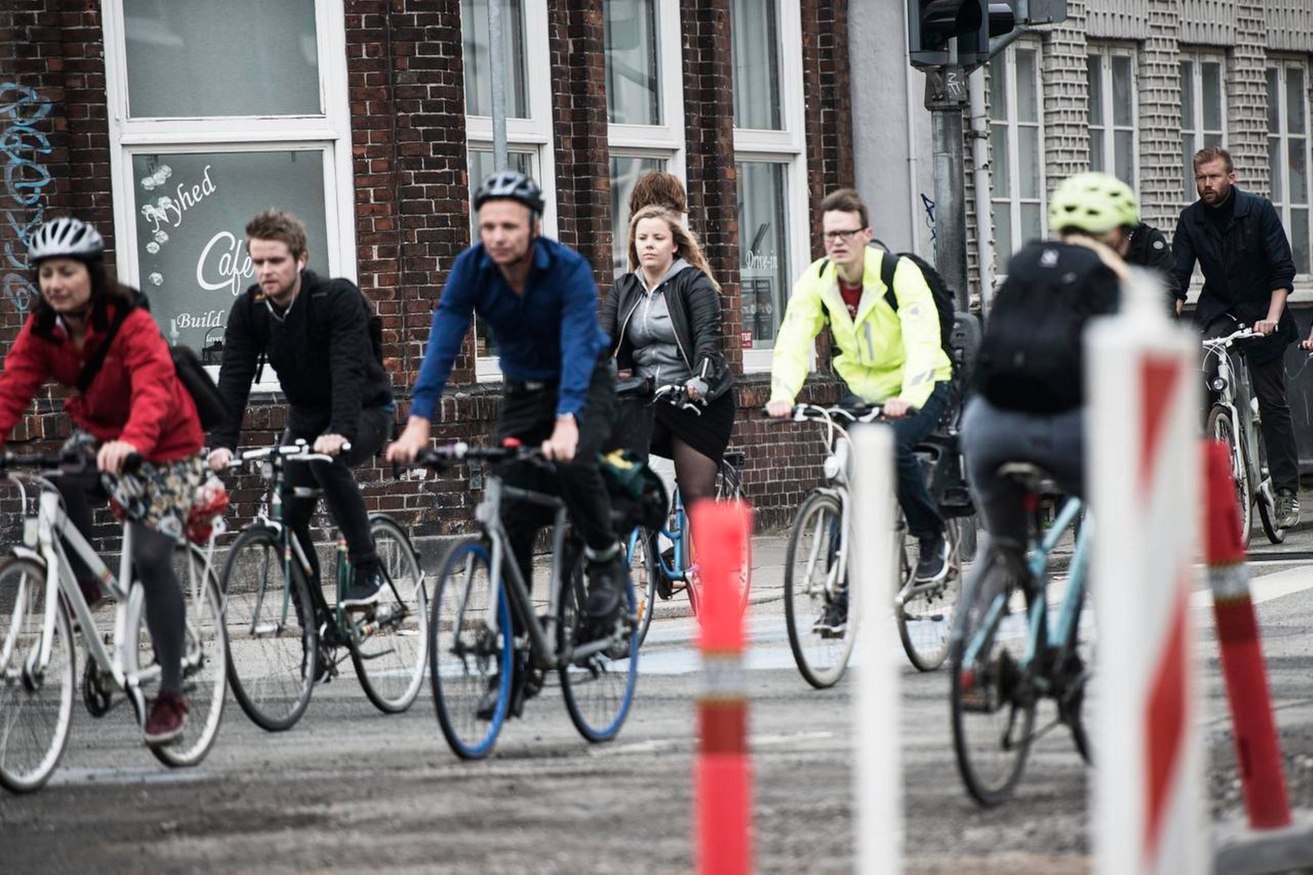 4 ud af 10 indbyggere, som har en cykel, bruger den til og fra arbejde. Især højtuddannede cykler på arbejde. Foto: Casper Holmenlund Christensen