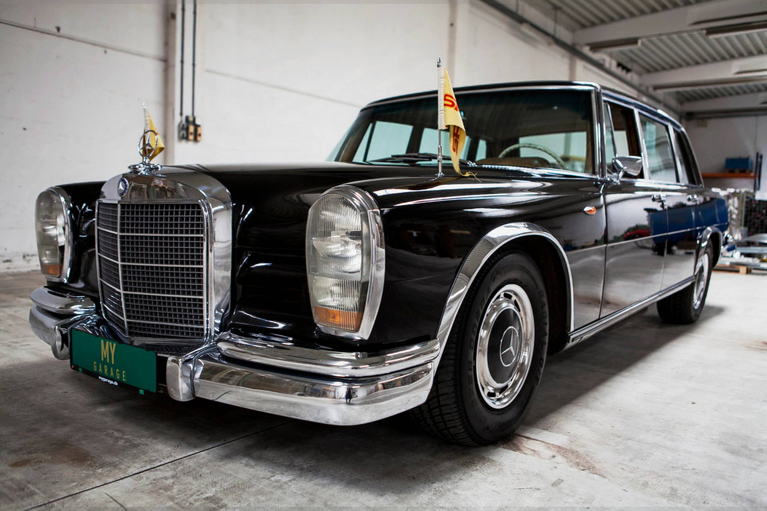 Mercedes 600-modellen fra 1964 alias Simon Spies’ ”Lille Frede” har nu fået en nordjysk ejer, rigmanden Mads Peter Veiby.