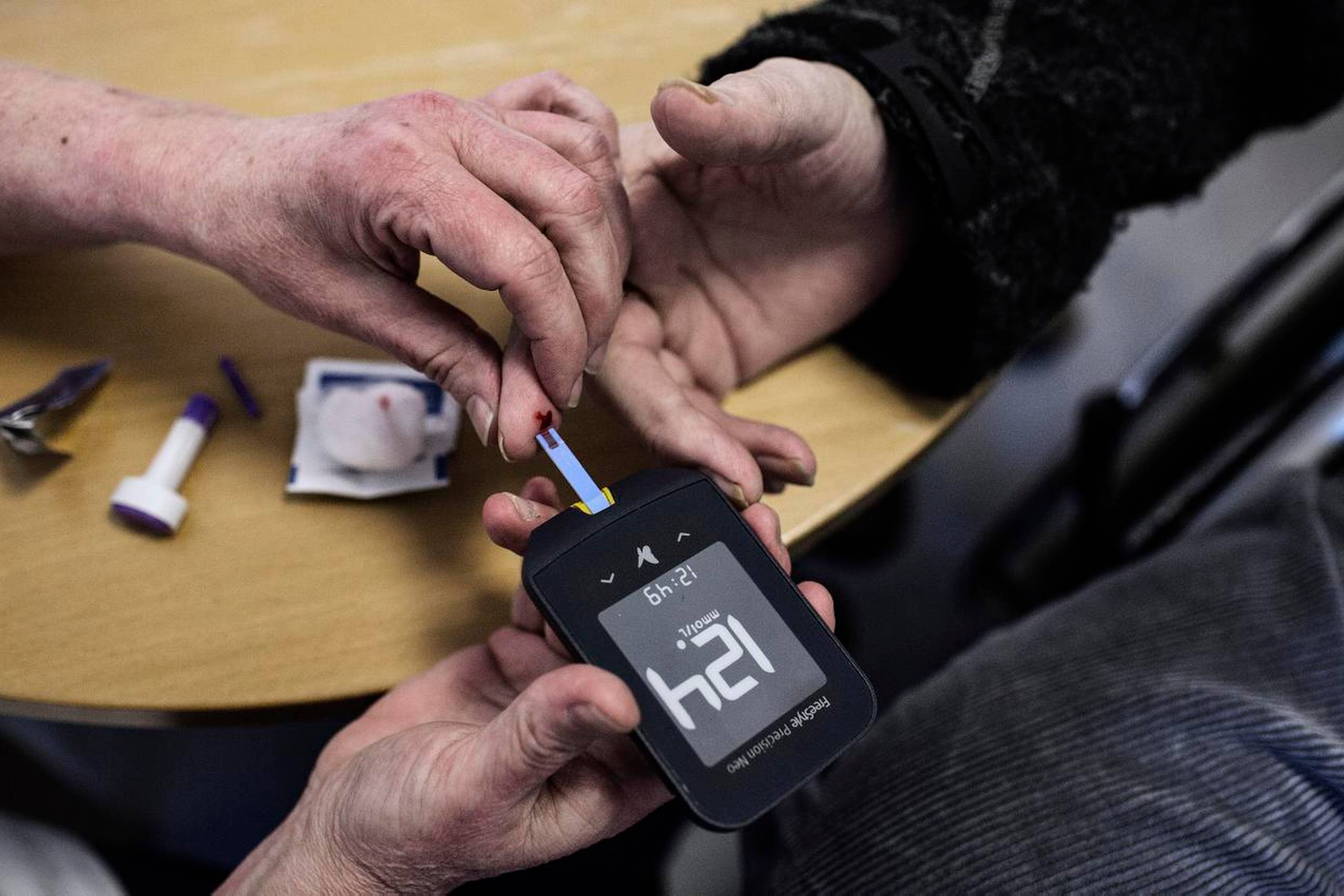 Diabetes er en af de store folkesygdomme, som stadig flere danskere forventes at blive ramt af. Arkivfoto: Niels Hougaard