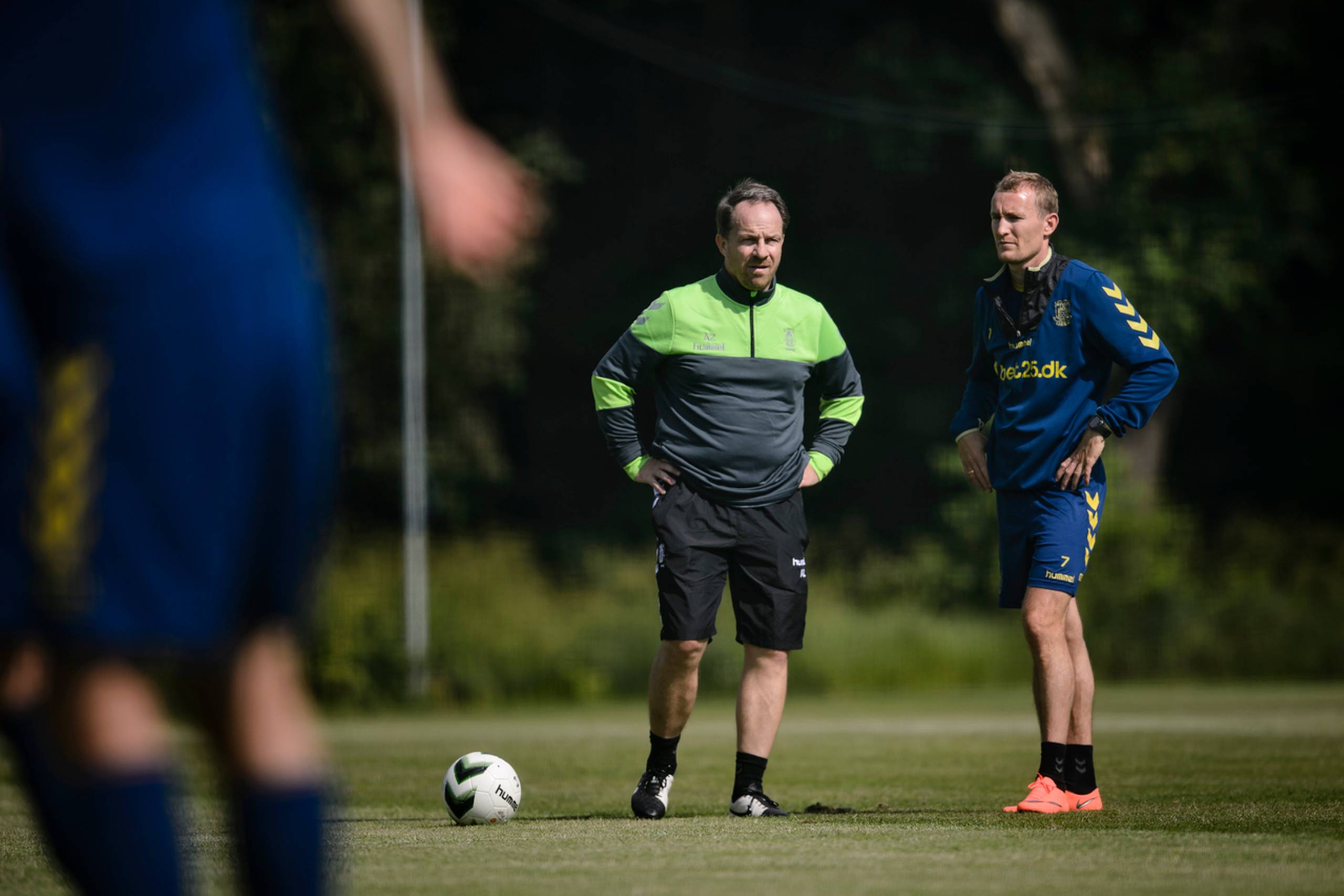 ampen mod Valur Reykjavik torsdag aften på Brøndby Stadion bliver hjemmebanedebut for klubbens nye tyske cheftræner, Alexander Zorniger. Foto: Philip Davali
