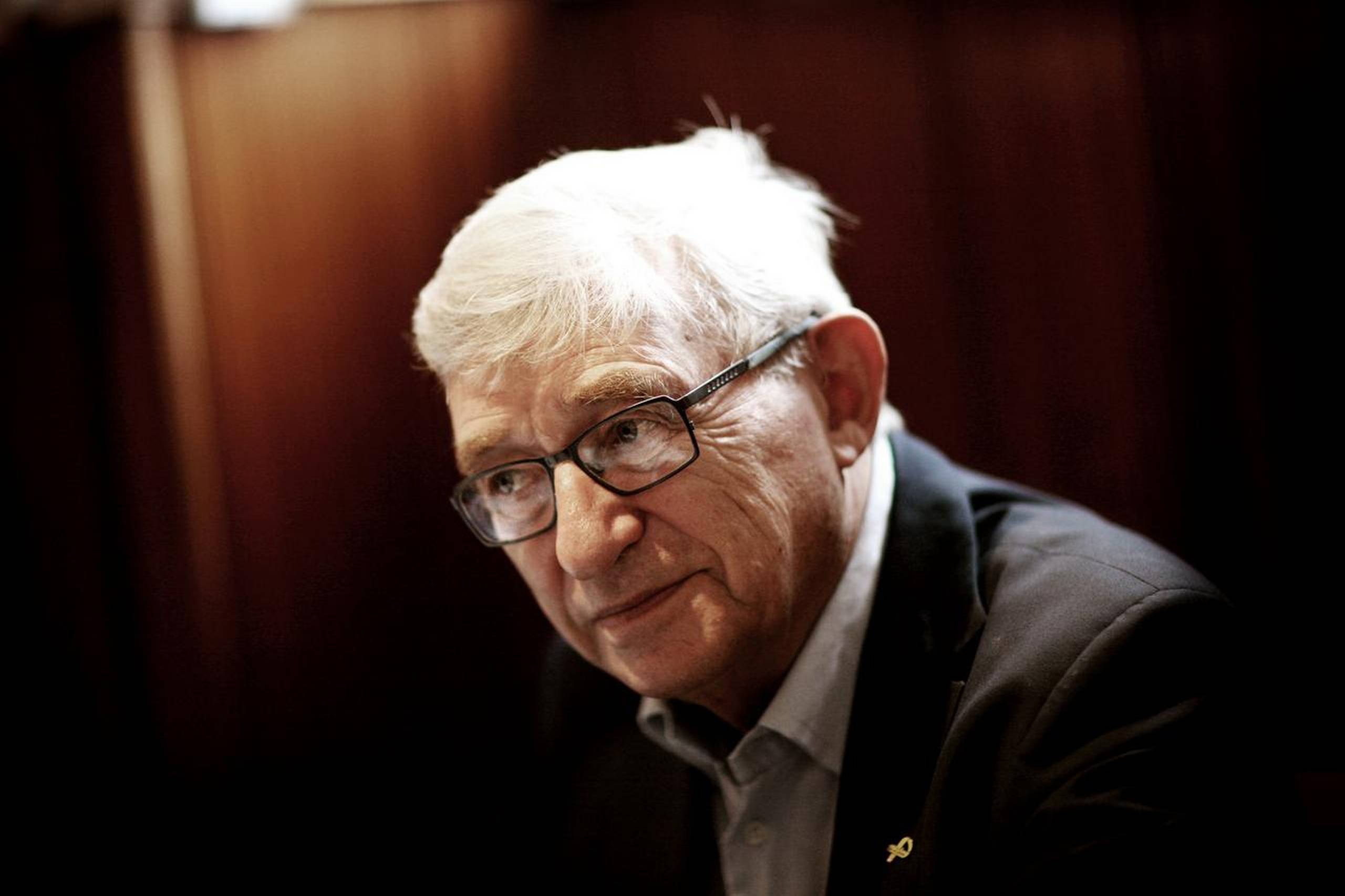 Søren Krarup: »Jeg har ingen respekt for Lars Løkke og hans regering.« Foto: Nicolai Lorenzen