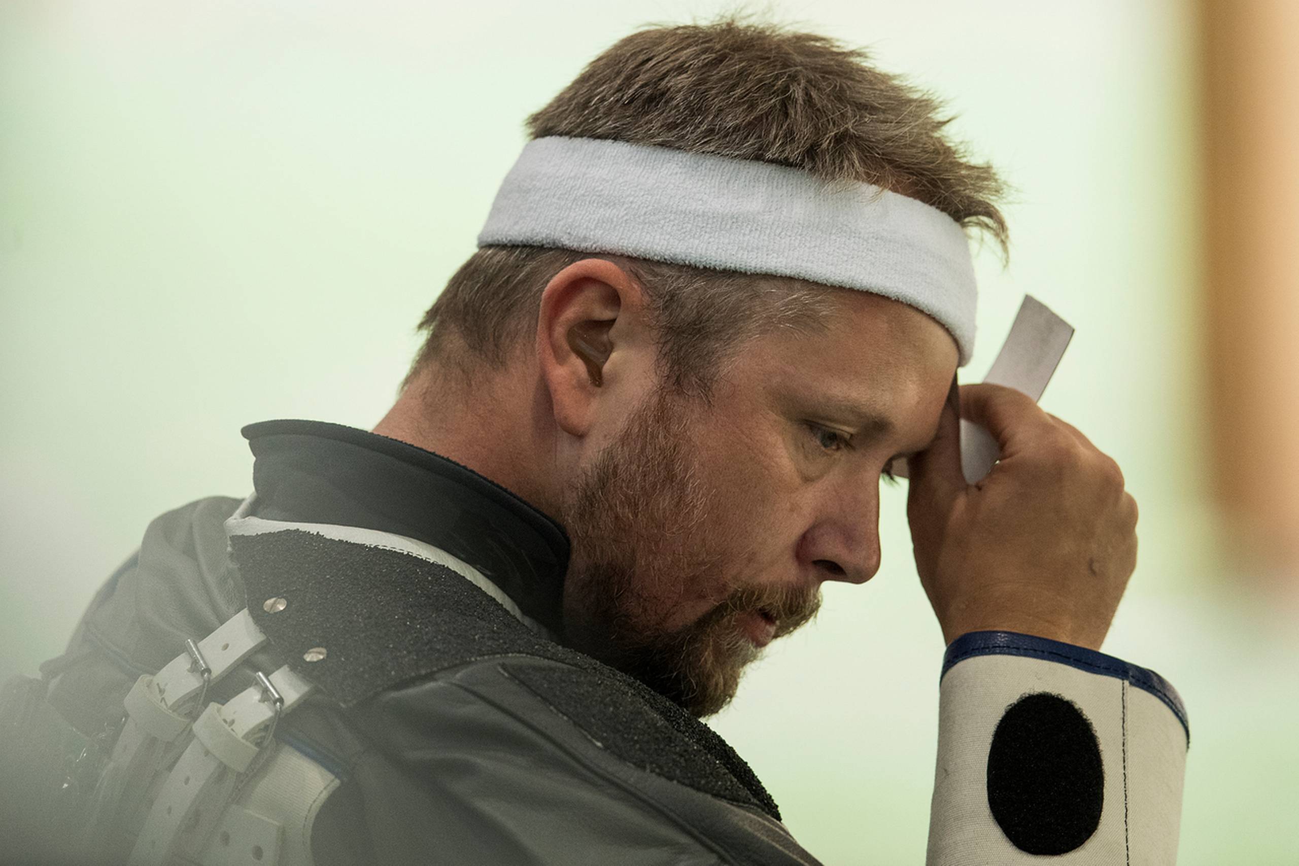 Skytten Torben Grimmel skuffede. Foto: Gregers Tycho