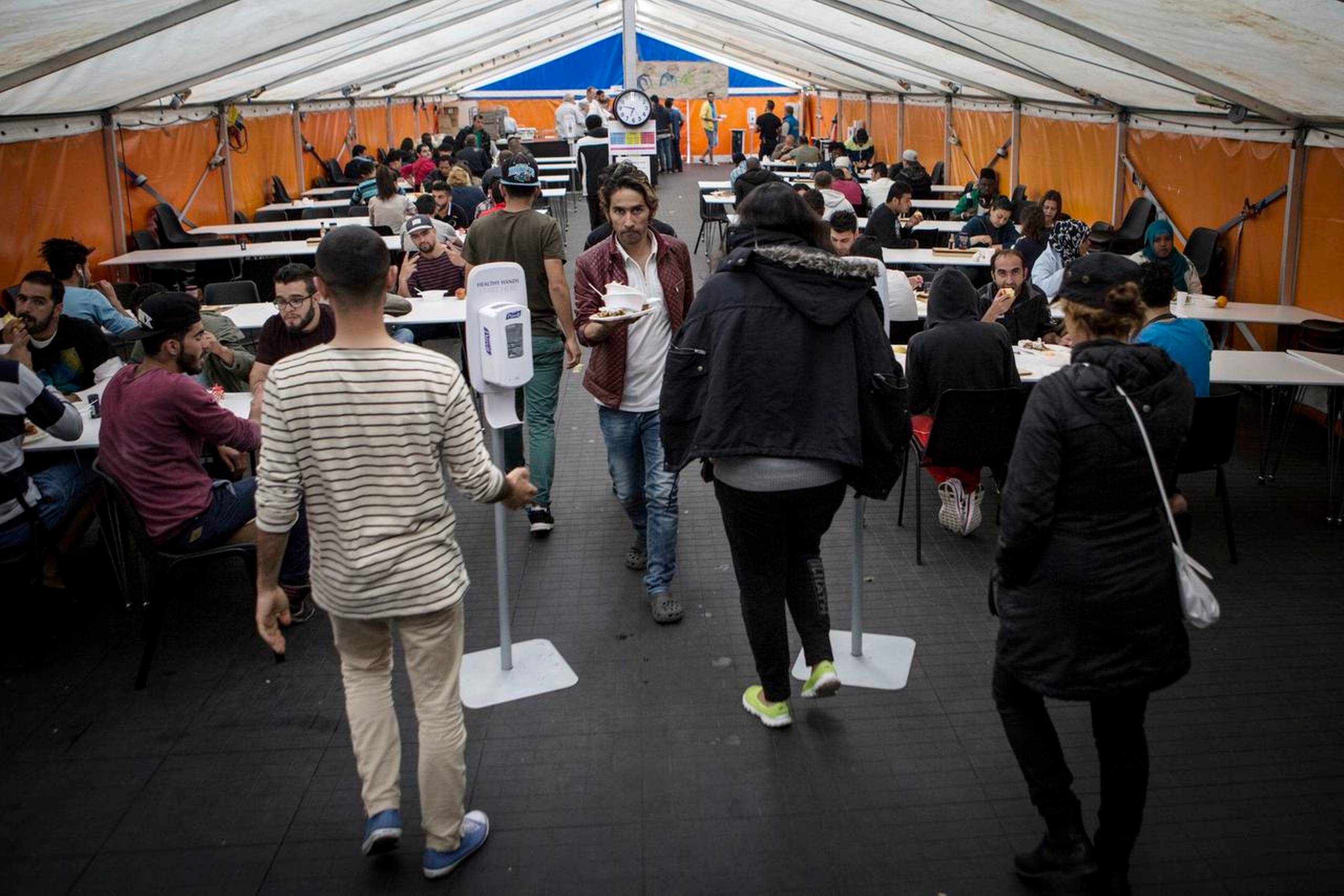Meningerne om Kent Nielsens metoder var delte i asylcenteret i Næstved. Arkivfoto: Sofia Busk