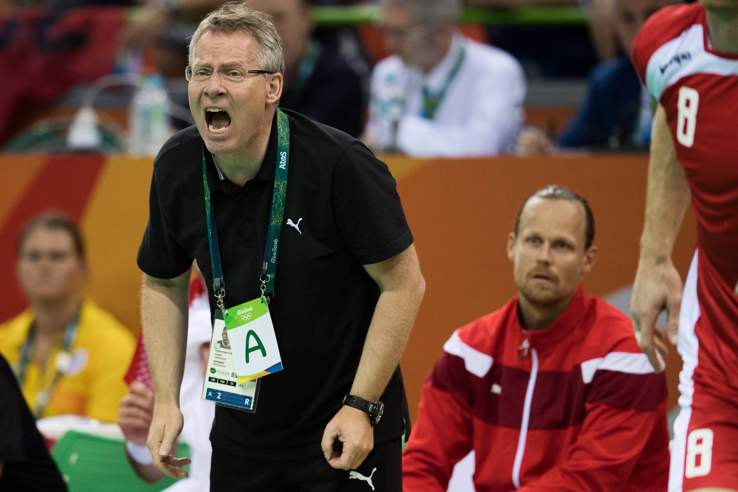 Landstræner Gudmundur Gudmundsson. Foto: Gregers Tycho