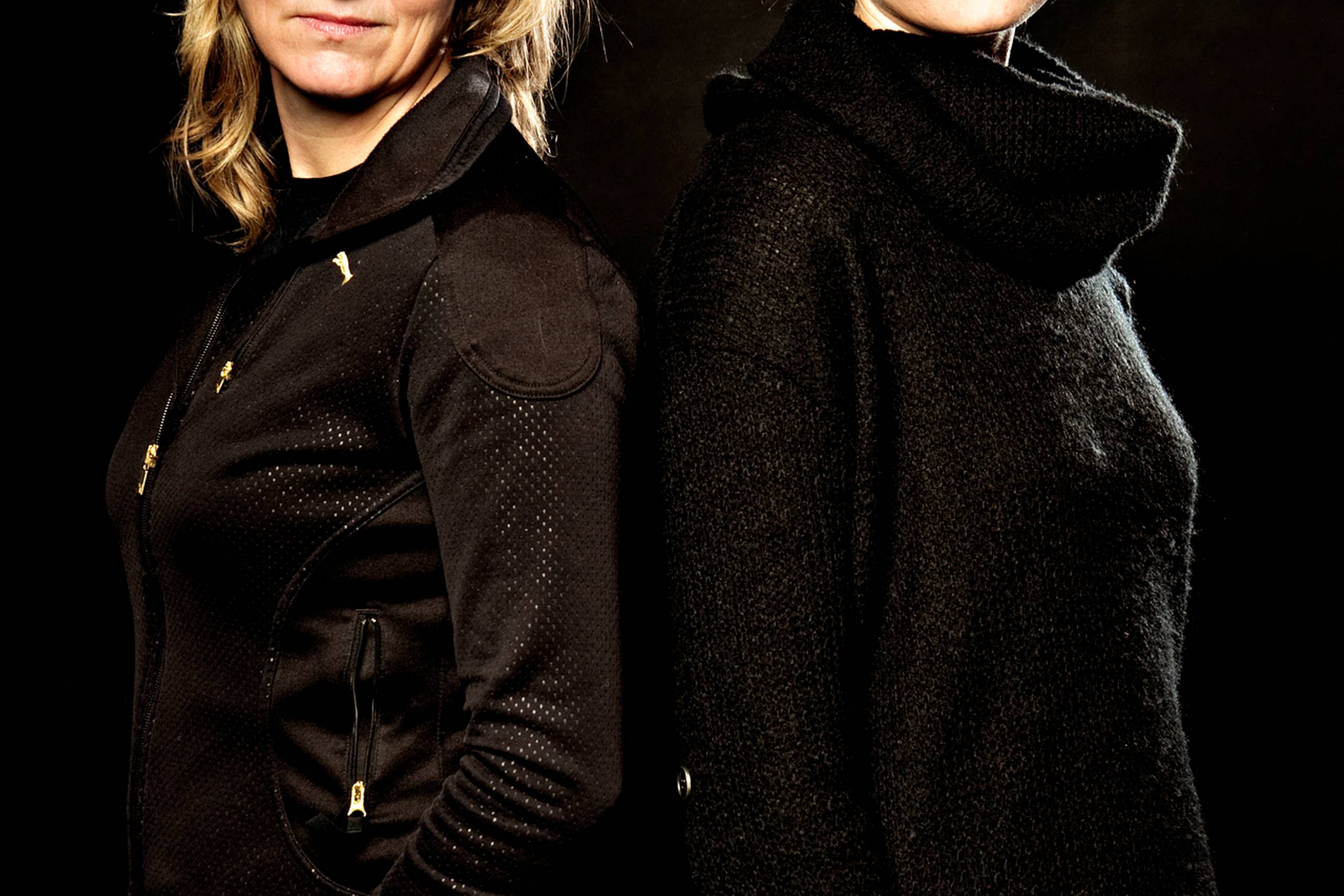 Lisbeth Zornig Andersen (til venstre) og Karina Pedersen er begge mønsterbrydere, der er vokset op hos misbrugerfamilier. Arkivfoto: Jacob Ehrbahn